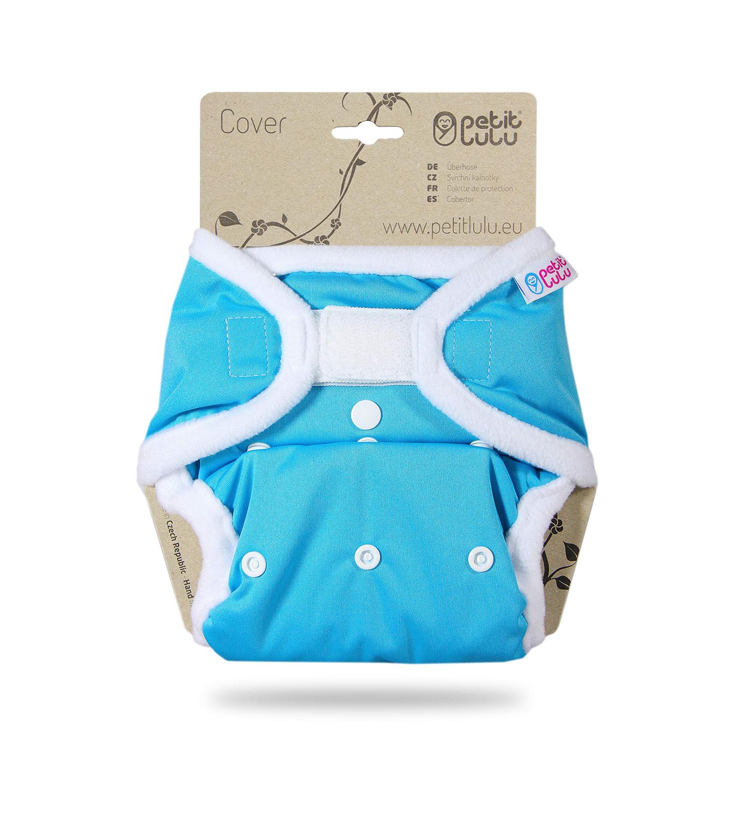 Buy Petit Lulu Size 2 Powy Overpants (5-16 kg) | Velcro One Size Baby Diaper Pants | Washable & Waterproof Fleet Diapers | Eco-Friendly Made in EU - International Shipping Available - Buy Online on GoSupps.com
