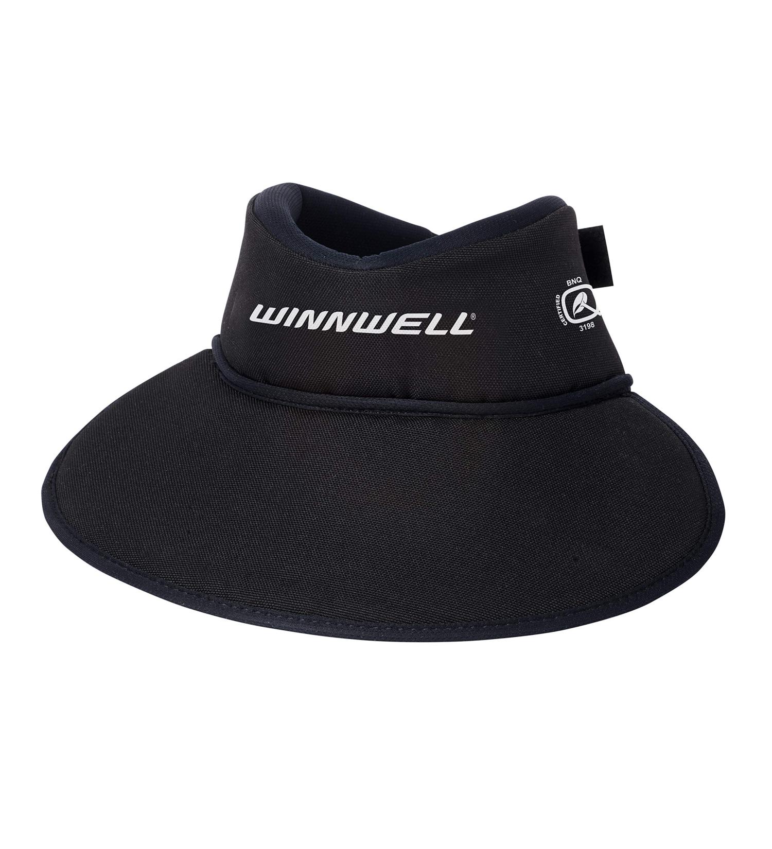 Buy Winnwell Neck Protection Basic Collar with Bib Senior - Superior Comfort & Safety for Hockey | International Shipping Available - Buy Online on GoSupps.com
