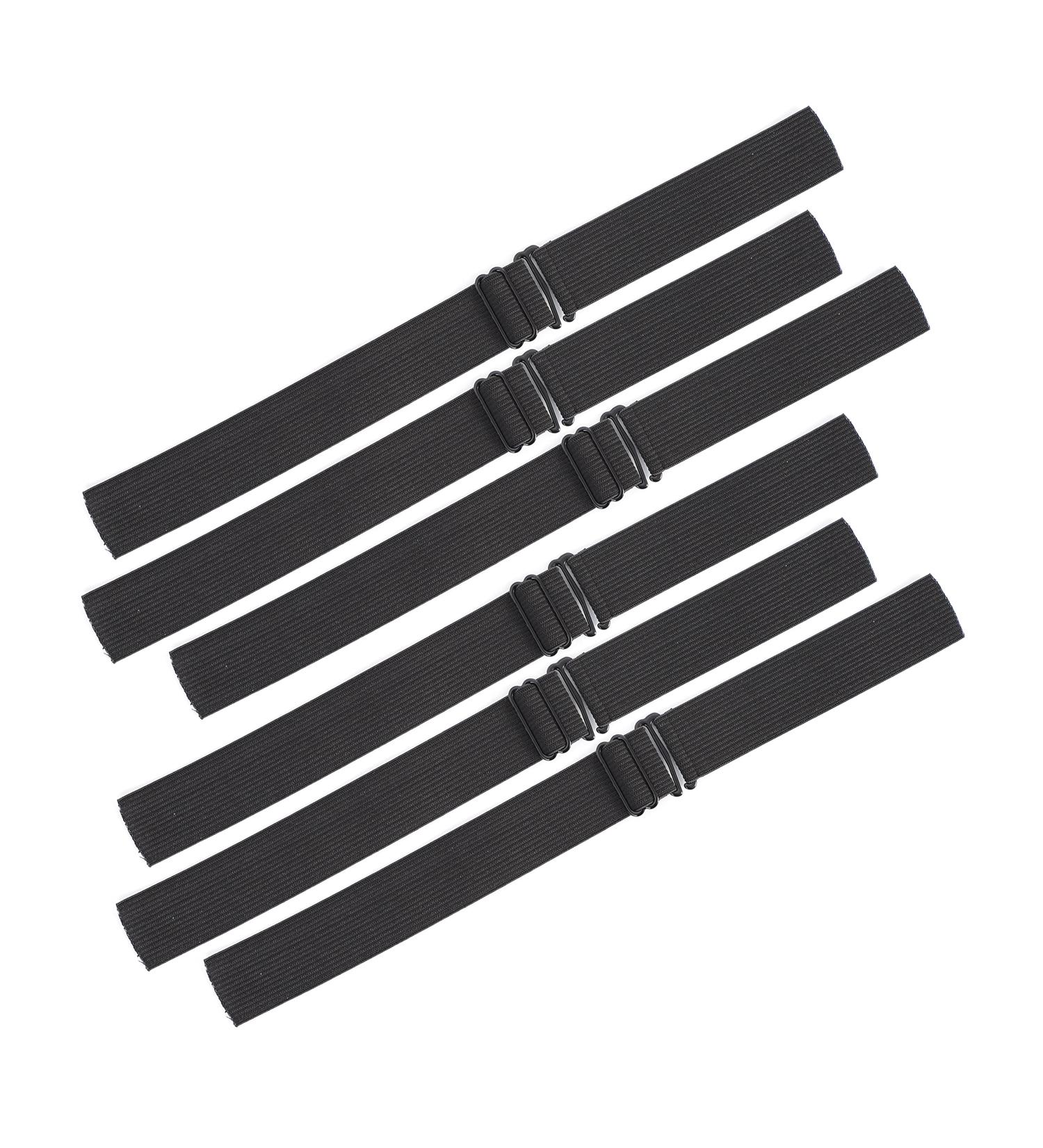 Adjustable Black Elastic Bands for Wigs - 6 PCS 1 Inch Adjustable Straps for Wig Making - Buy Online on GoSupps.com