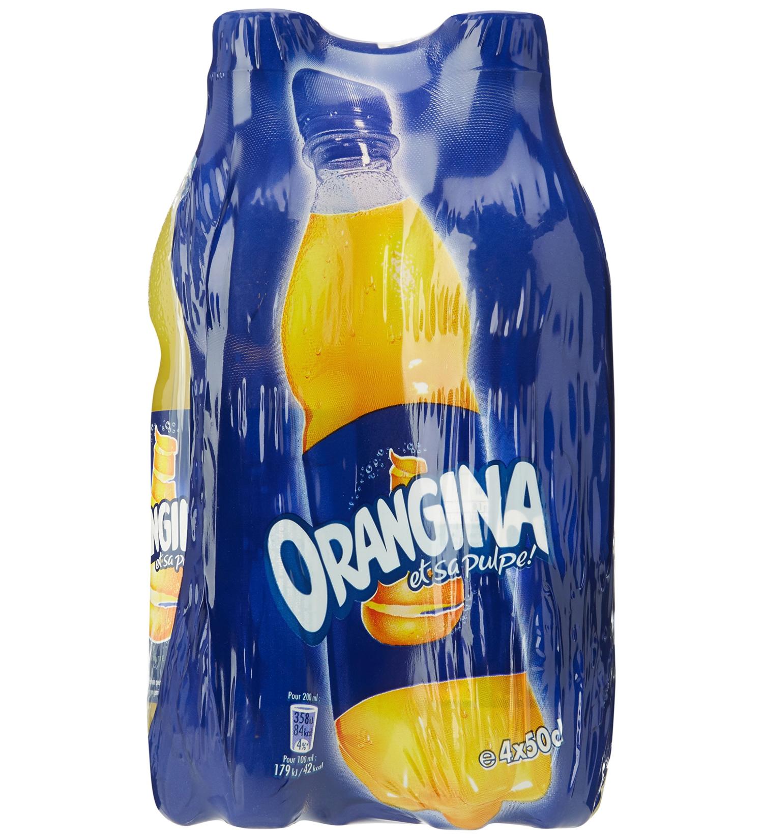 Orangina Soda - Pack of 4 x 500 ml - Buy Online on GoSupps.com