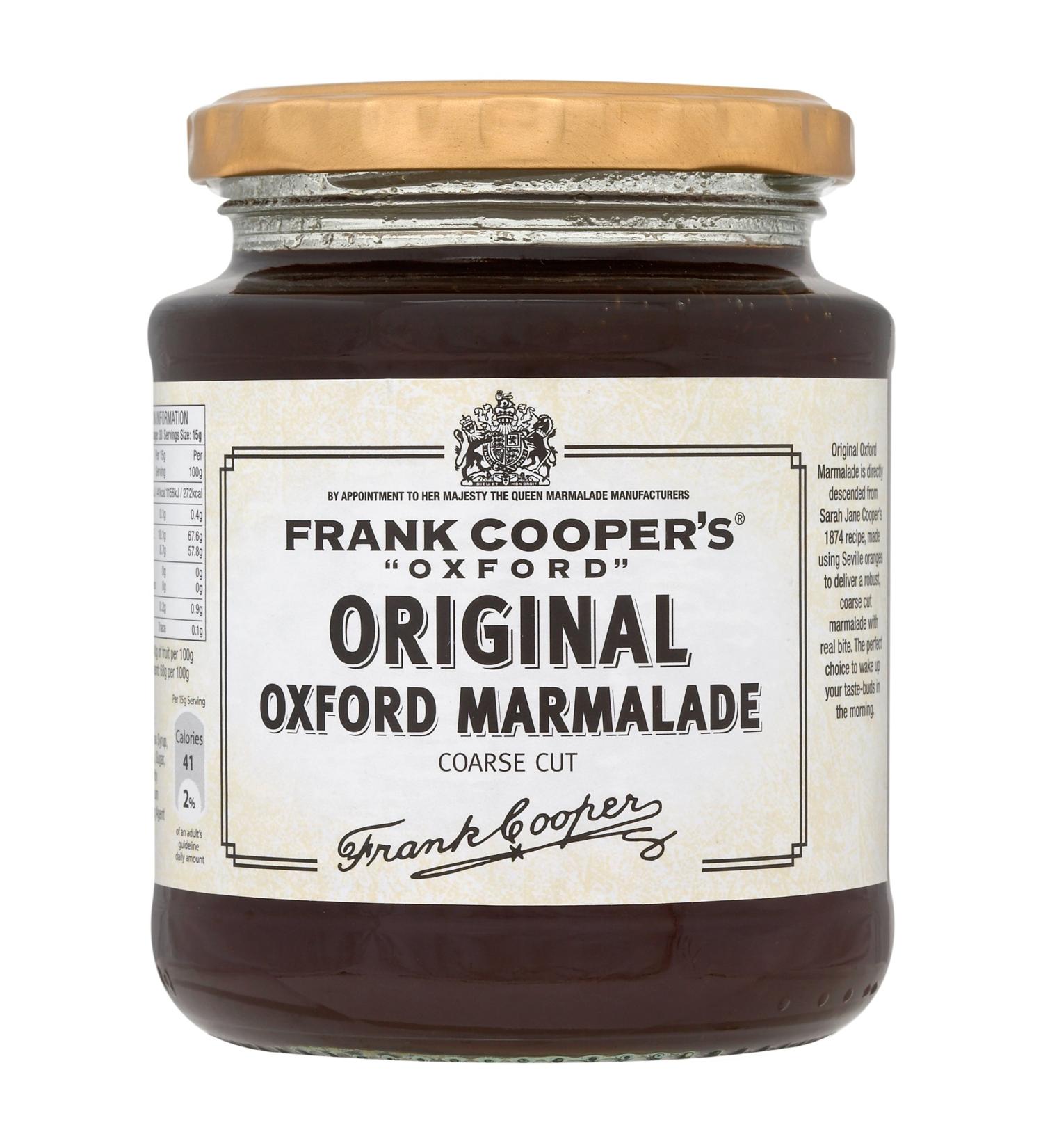 Frank Cooper's Original Oxford Marmalade - Coarse Cut - 454g - 1 Pound - Pack of 1 - Buy Online on GoSupps.com