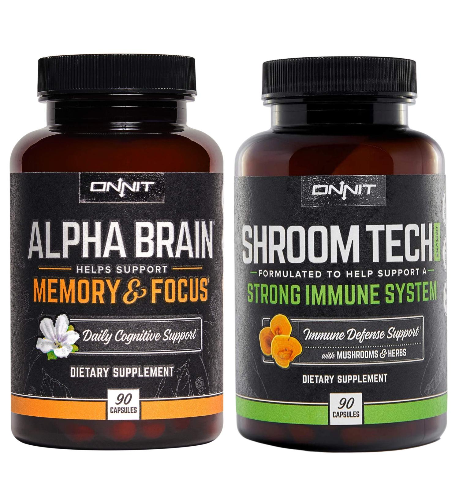 Onnit Shroom Tech Immune - 90 Capsules for Enhanced Immune Support - Buy Online on GoSupps.com