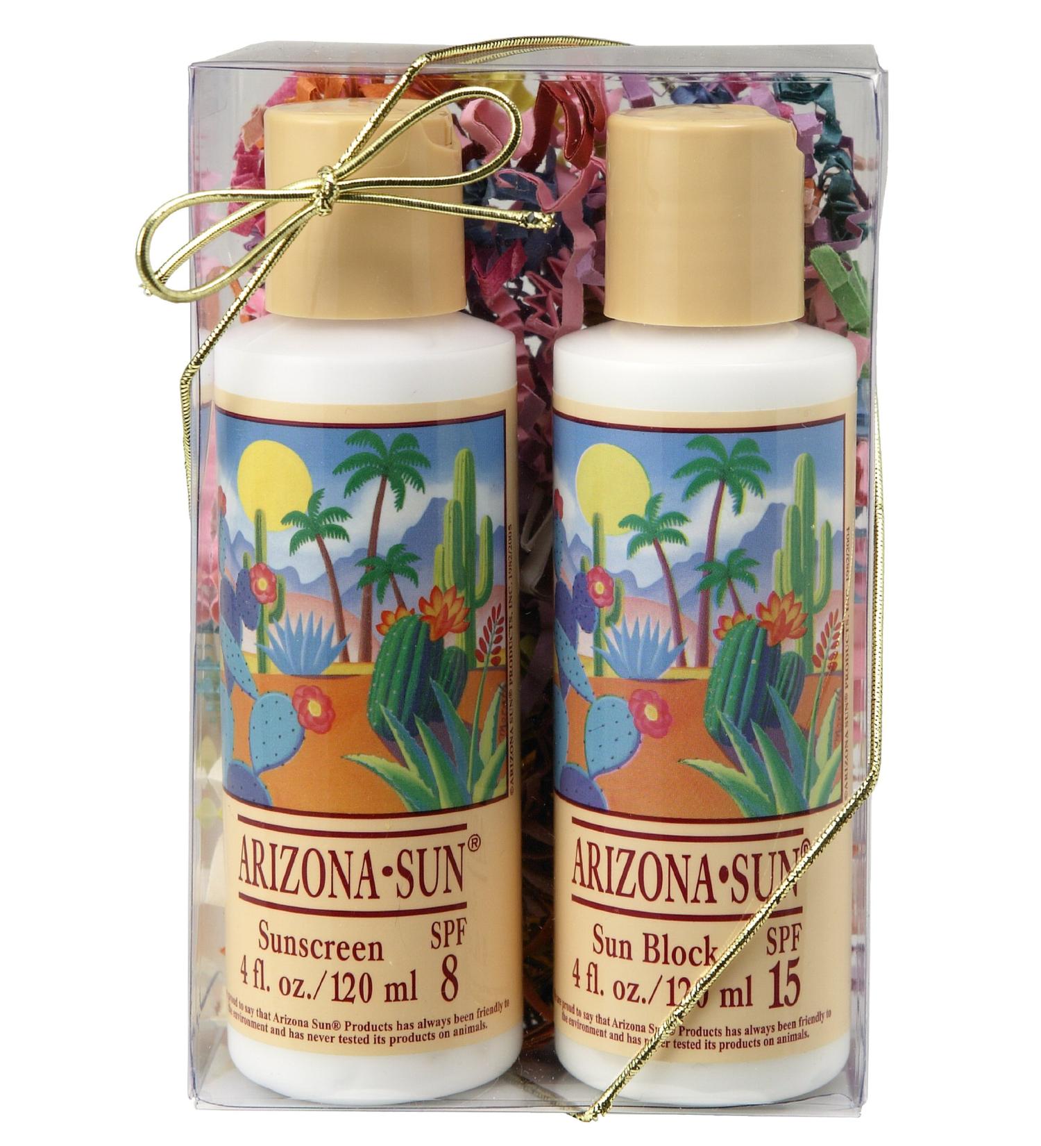 Arizona Sun - 4 oz Gift Set Skincare - Skin Care Idea Soothing Moisturizing Great Gift For Anyone Any Occasion Birthday Holiday