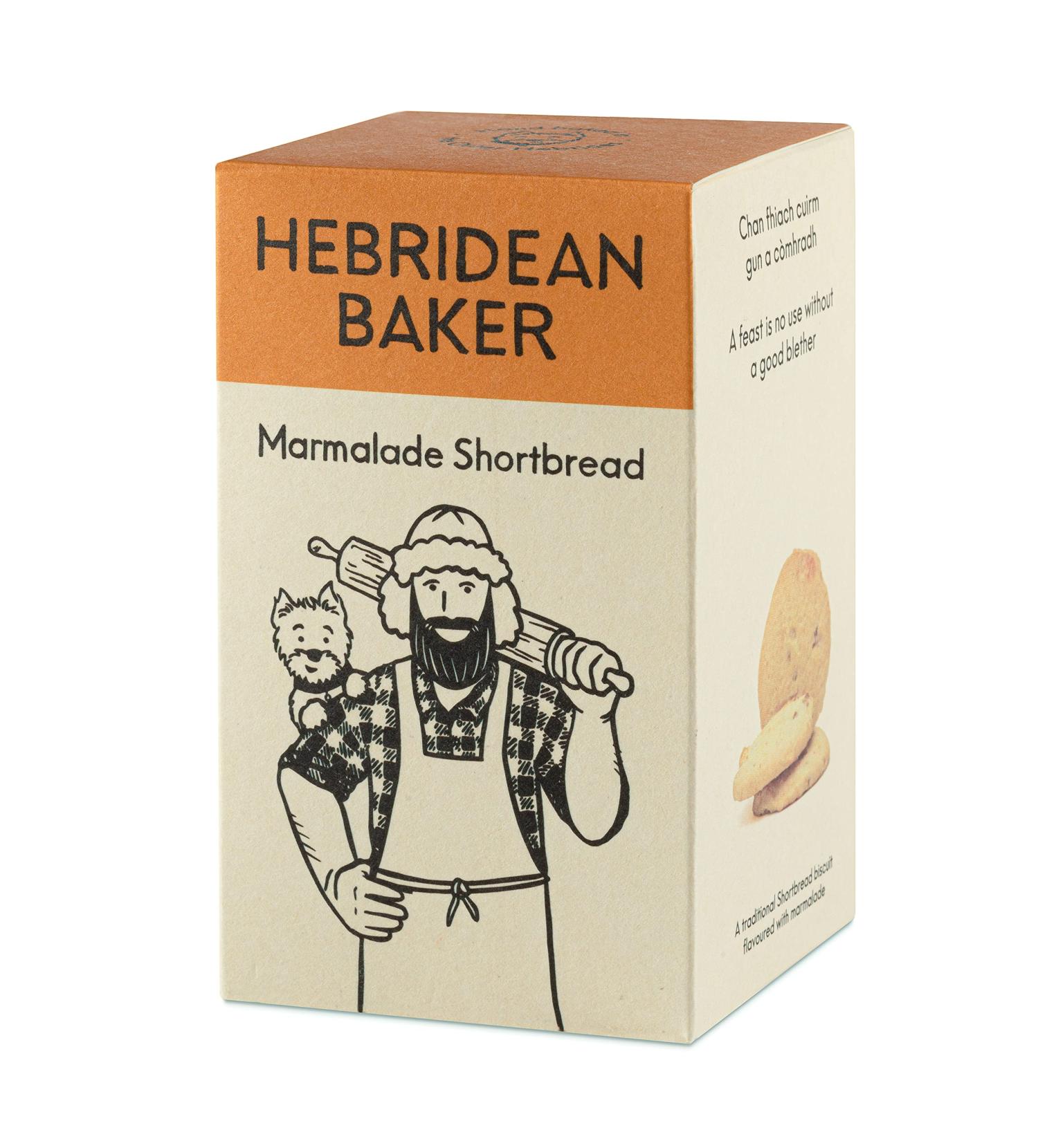 Hebridean Baker - Marmalade Shortbread 150g - Buy Online on GoSupps.com
