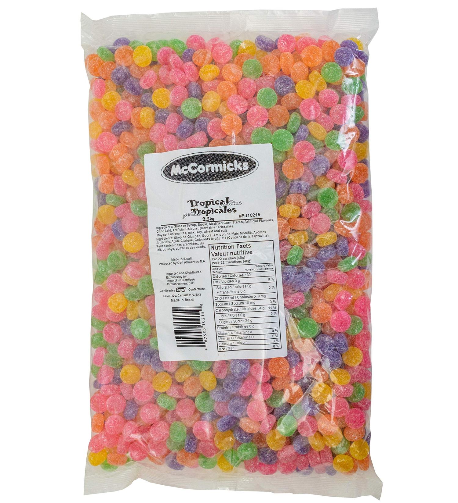 McCormicks Tropical Jellies Bulk Candy 2.5 Kg - Buy Online on GoSupps.com