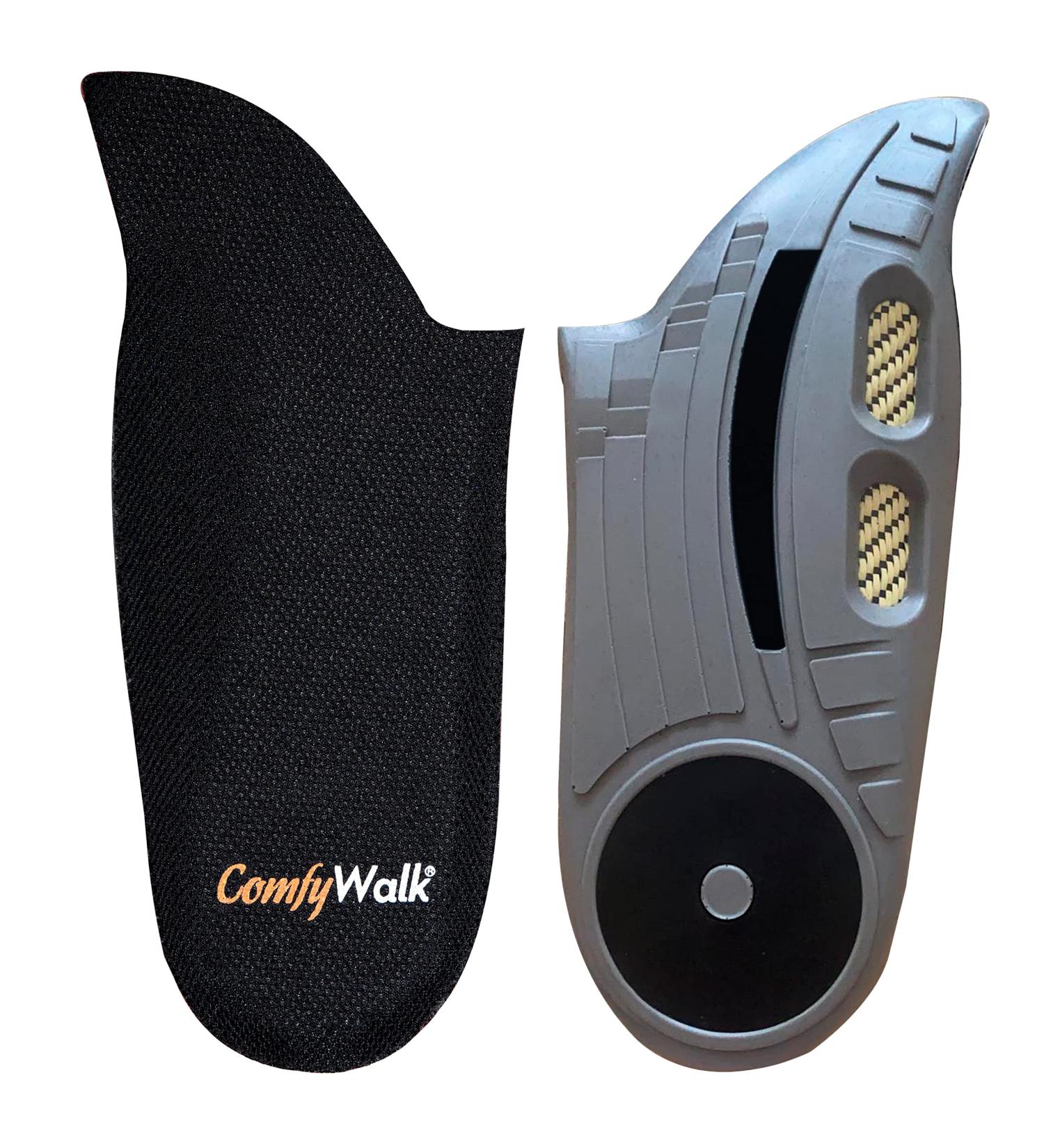 ComfyWalk 6 Insoles for Women with OPTRON Material | APMA Accepted | Plantar Fasciitis Relief | Arch Support & Shock Absorption | Copper Infused - Buy Online on GoSupps.com
