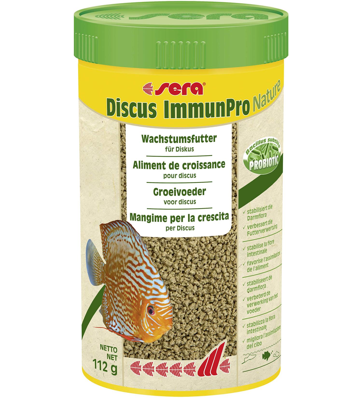 sera Discus ImmunPro Nature Aquarium Food 250 ML - Buy Online on GoSupps.com