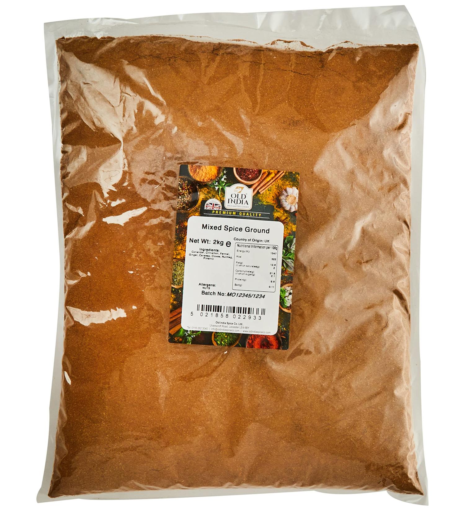 Old India Mixed Spice Ground 2kg - Authentic Blend for Flavourful Dishes | Pack of 1 - Buy Online on GoSupps.com