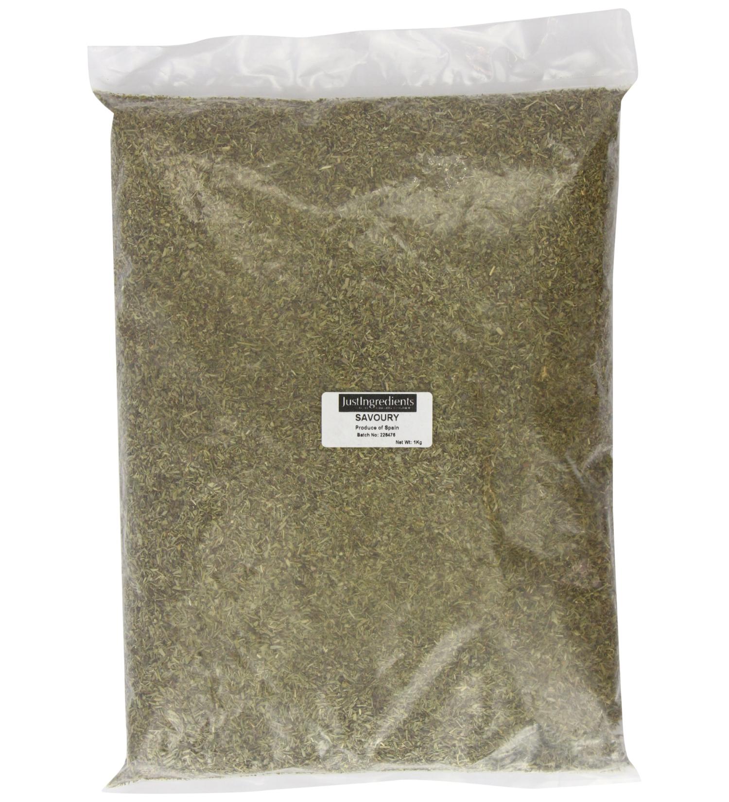 JustIngredients Essential Savory 1kg - Buy Online on GoSupps.com