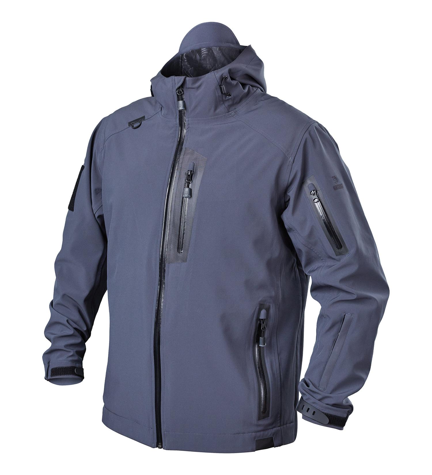 BLACKHAWK Men's Tactical Soft Shell Jacket Large Slate