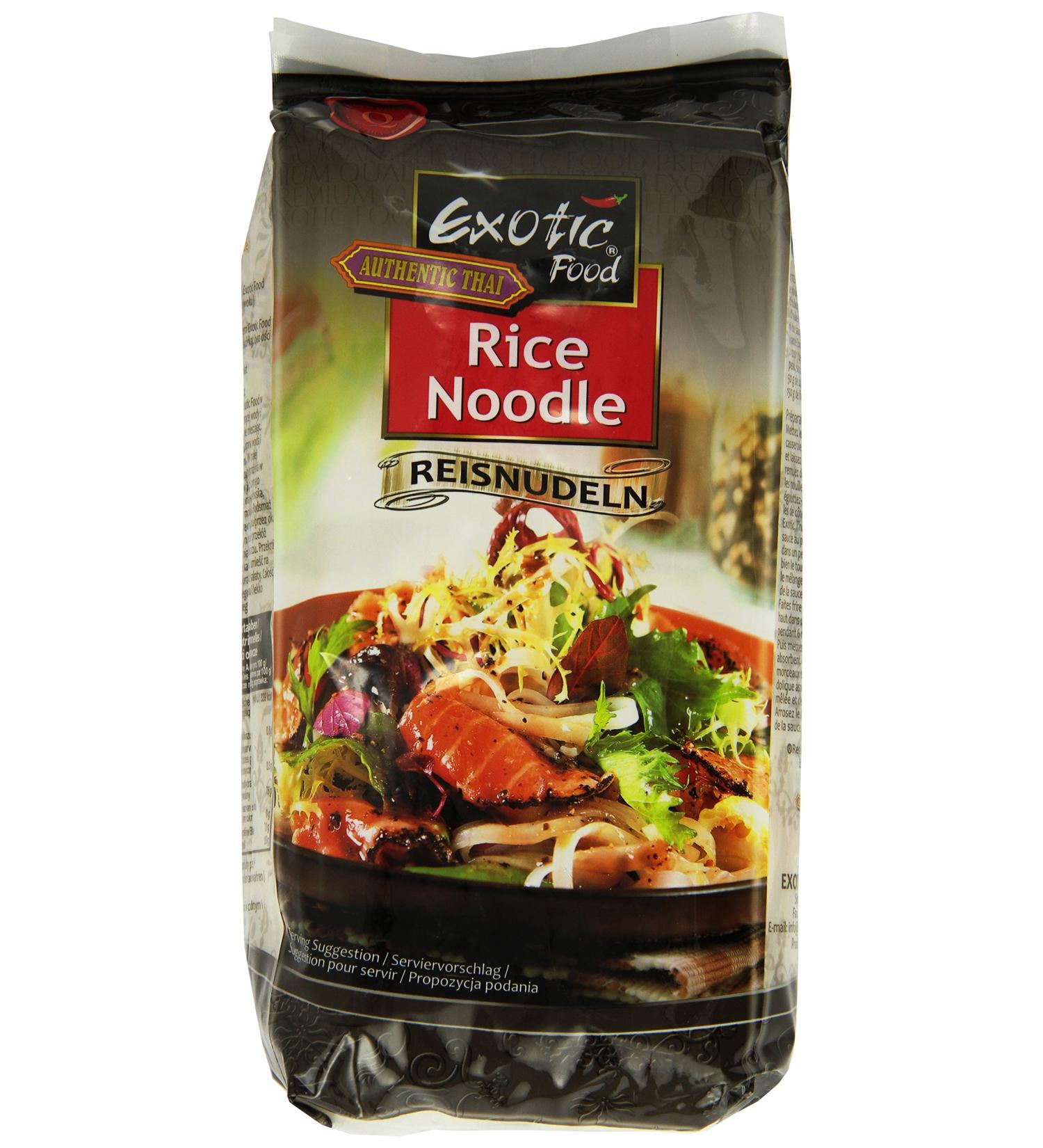  Exotic Food Rice noodles - 250g bag - Buy Online on GoSupps.com