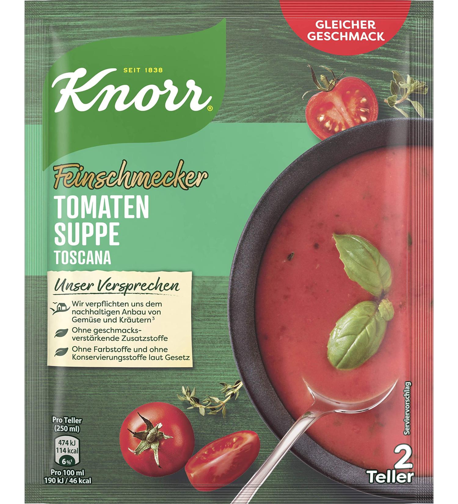 Buy Knorr Gourmet Tomato Soup Tuscany - Authentic Italian Flavor for Global Shipping - Buy Online on GoSupps.com