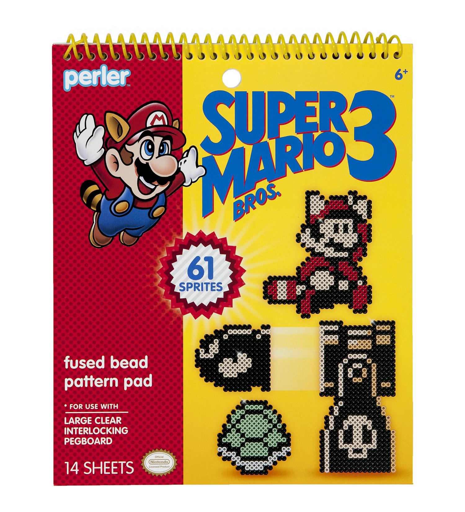 Perler Super Mario Bros 3 Bead Pattern Pad - 14 Pages - Buy Online on GoSupps.com