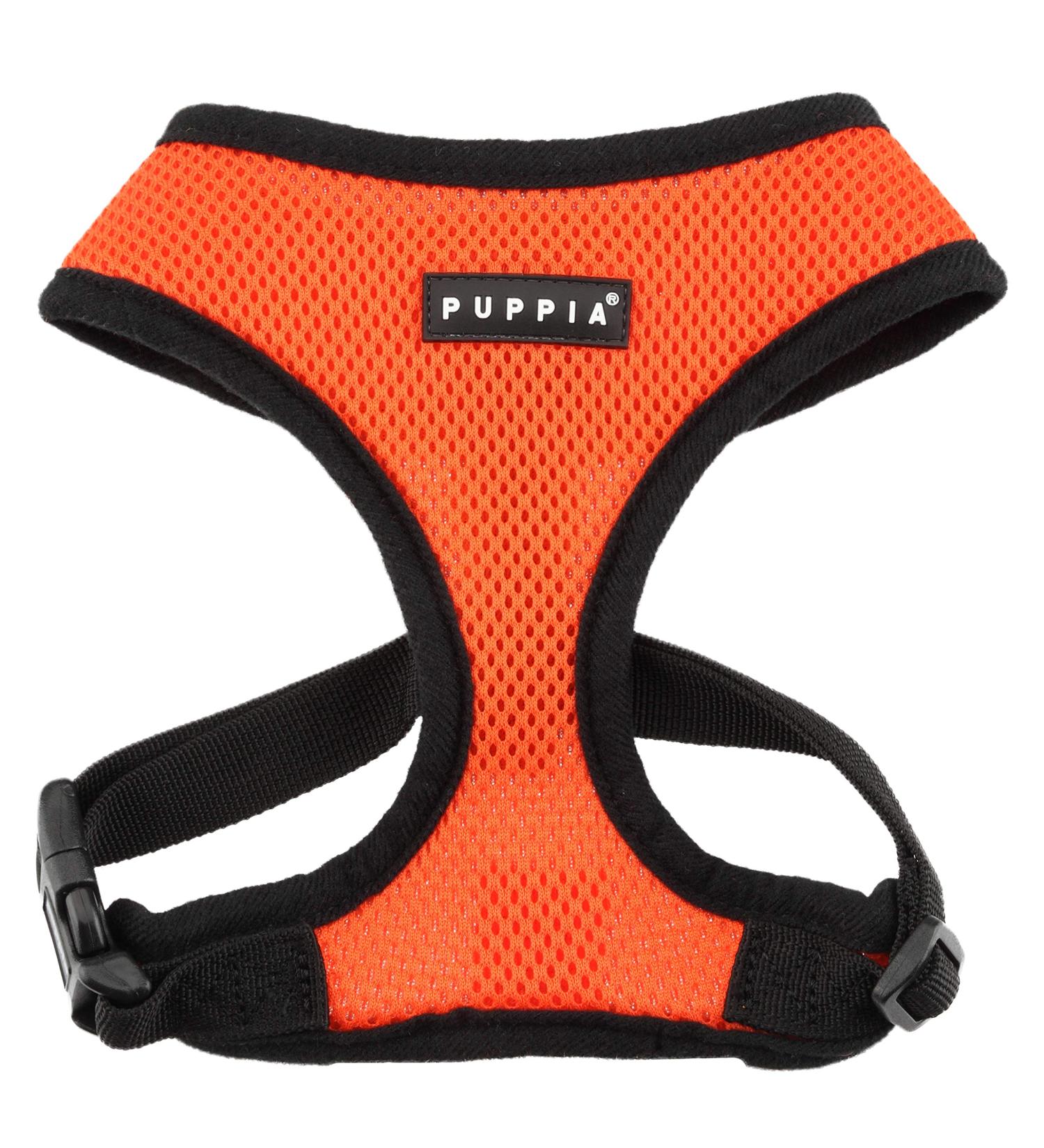 Puppia Dog Harness for Small & Medium Dogs - Super Soft Multi-Color Options Also Functions as Puppy Dish - Atani Train Harness XL Orange - Buy Online on GoSupps.com