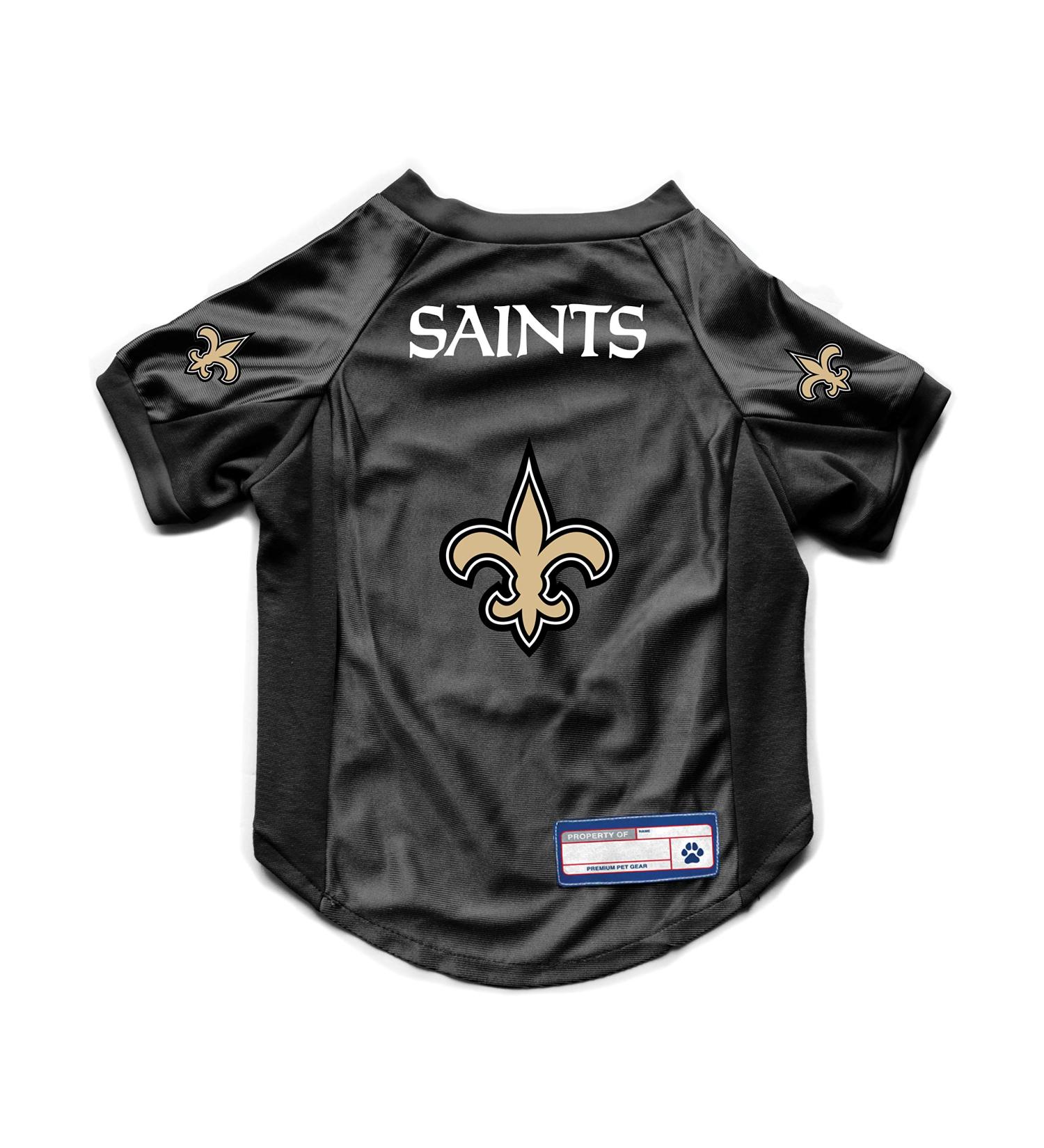 Buy Littlearth New Orleans Saints Pet Jersey - Stretch Team Color Size XL for Dogs | Ship Internationally - Buy Online on GoSupps.com