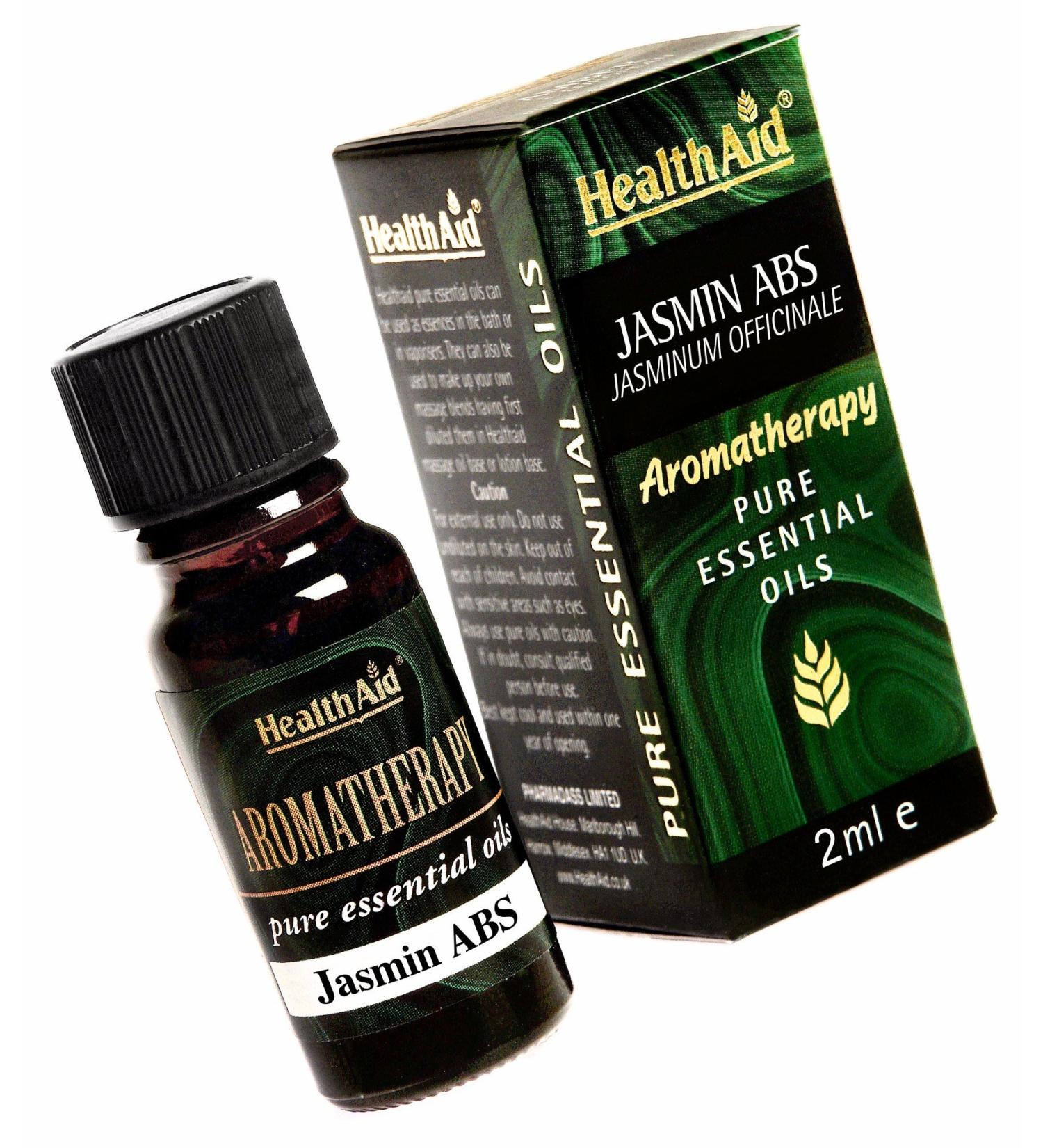 Jasmine ABS Oil (Jasminum officinale) 2ml - Premium Aromatherapy Essential Oil for Skin & Hair - Buy Online on GoSupps.com