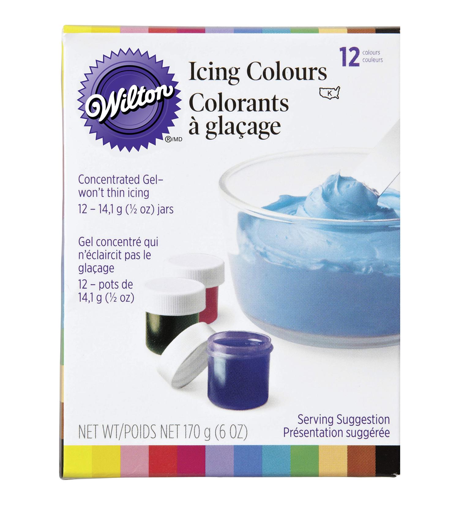 12 Colour Gel Set 14.1g (1/2oz) jars 12 Colour Set Colour Gel Set - Buy Online on GoSupps.com