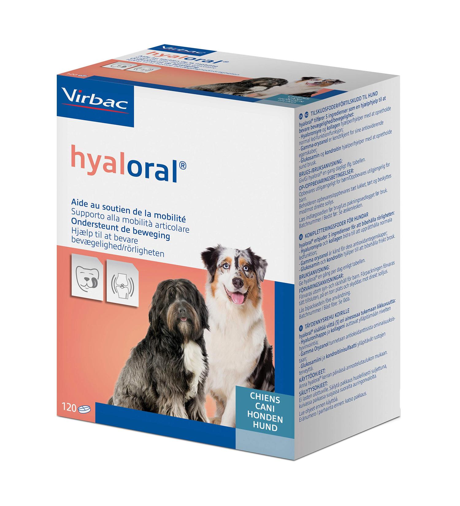 Virbac Hyaloral 120 CP - 500 g