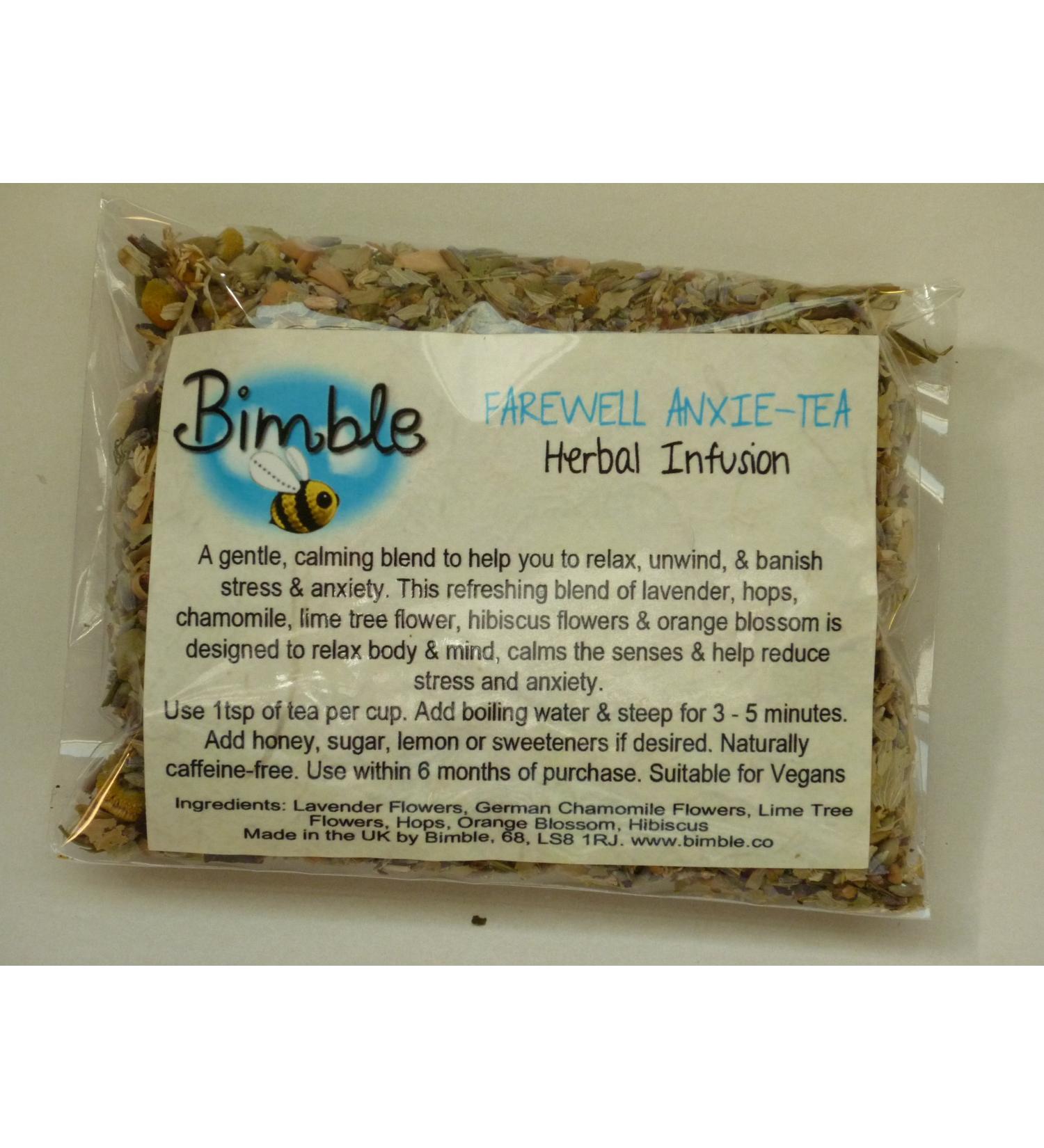 Bimble Farewell Anxie-Tea Relaxing Herbal Tea 25g