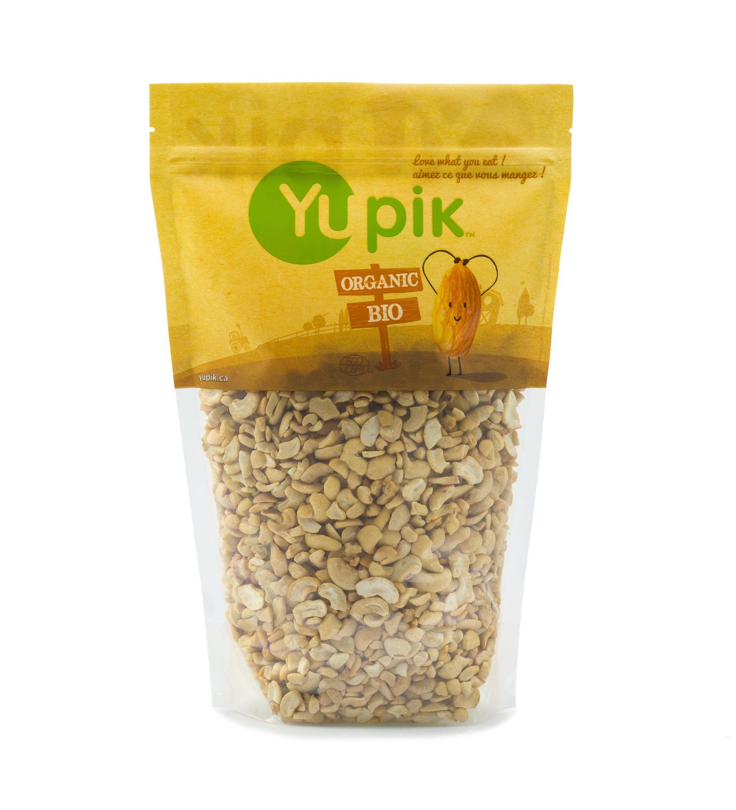 Yupik Organic Raw Cashew Pieces 1 kg 6 Count Gluten-Free Kosher Non-GMO Vegan Chopped Nuts Unsalted Unroasted Oil-Free Crunchy Cashews Nut Topping & Inclusion Ideal for Baking & Cooking 6 kg - Buy Online on GoSupps.com