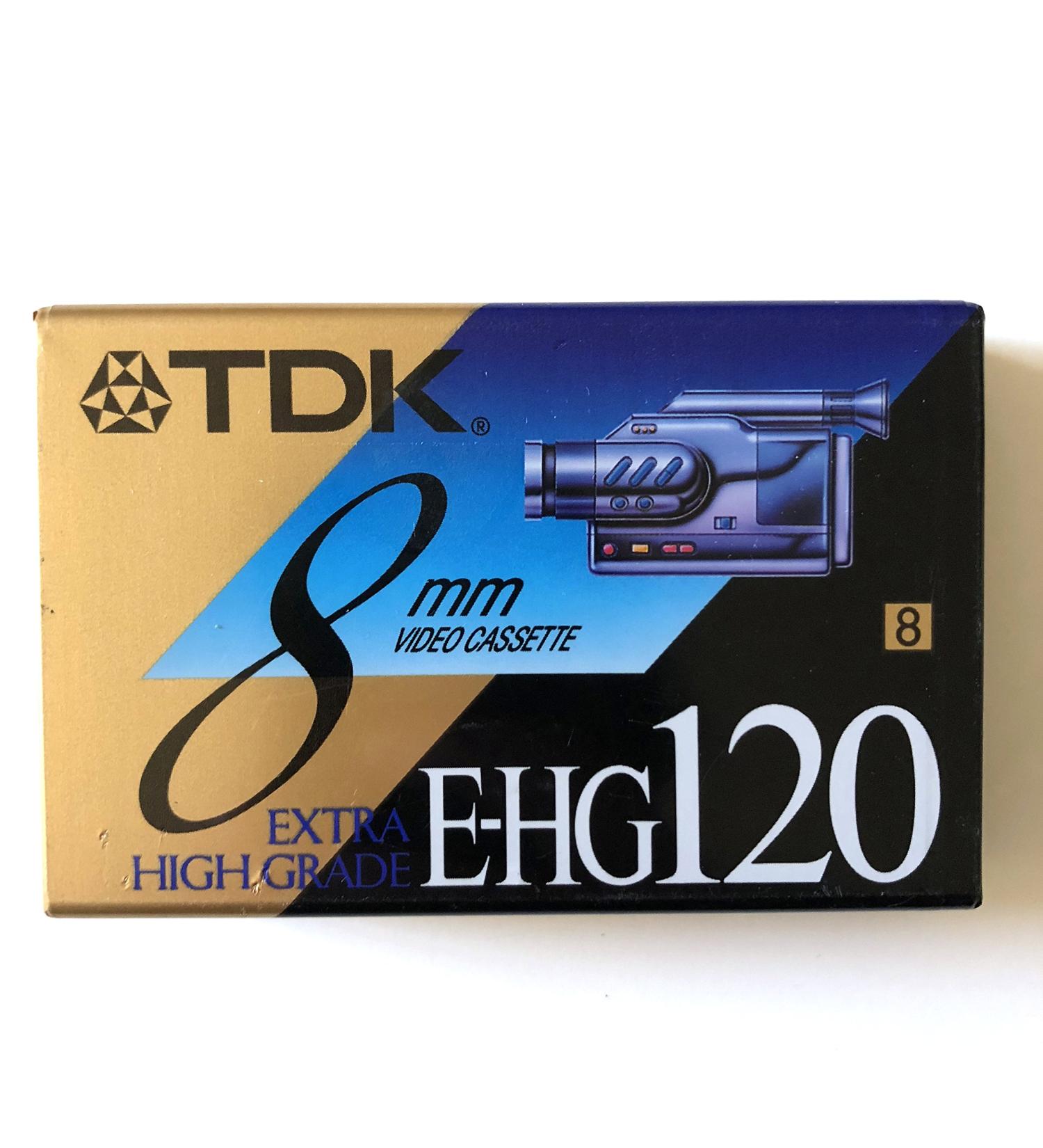 TDK 8mm P6-120 HG High Grade Tape - Buy Online on GoSupps.com