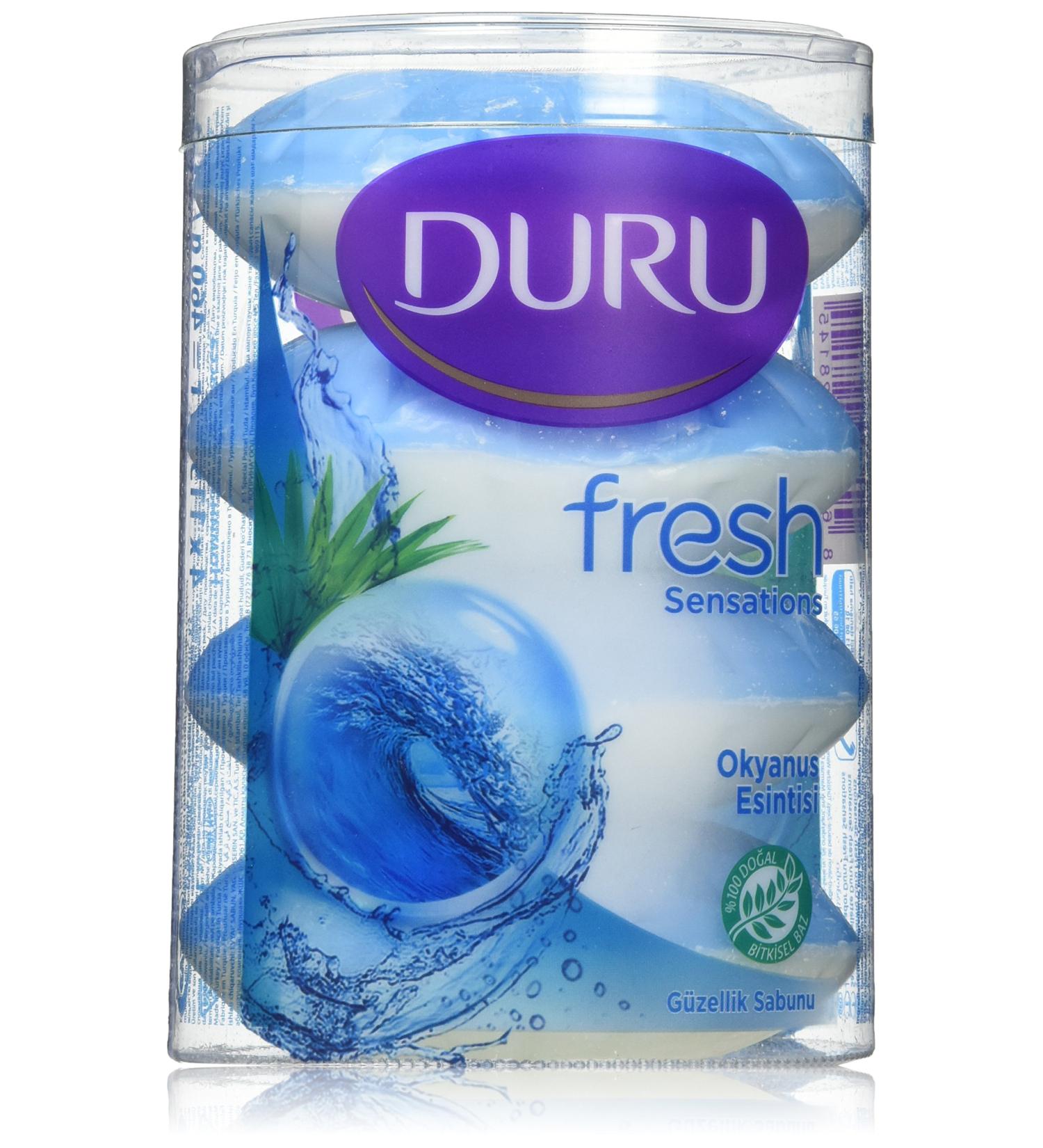 Duru Fresh Sensations Body Wash Ocean Breeze 4 Count Ocean Breeze 4 Count (Pack of 1)