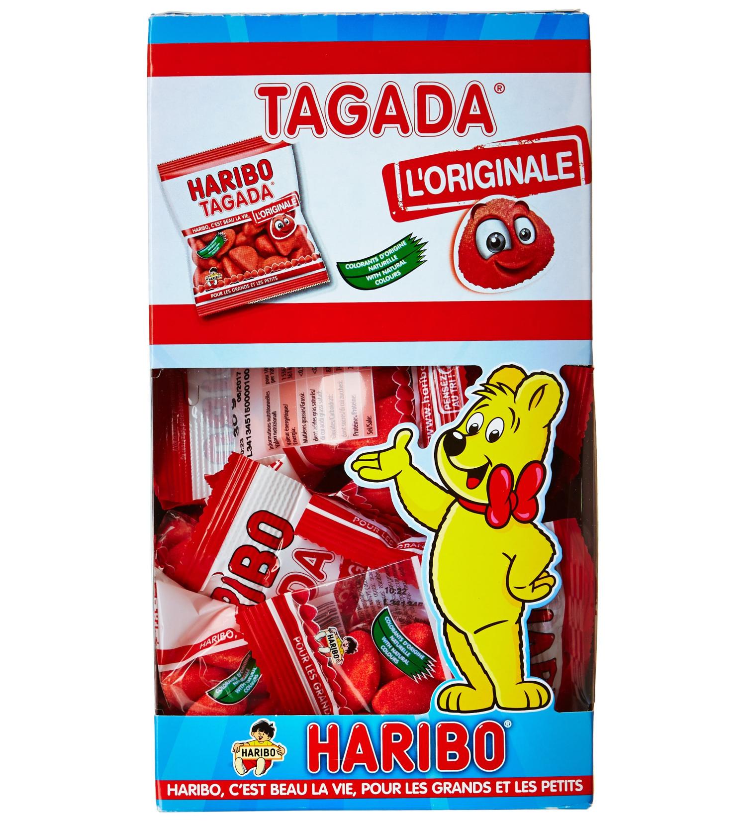 Haribo Tagada Jelly Candy 30g x 30 Sachets - Buy Online on GoSupps.com