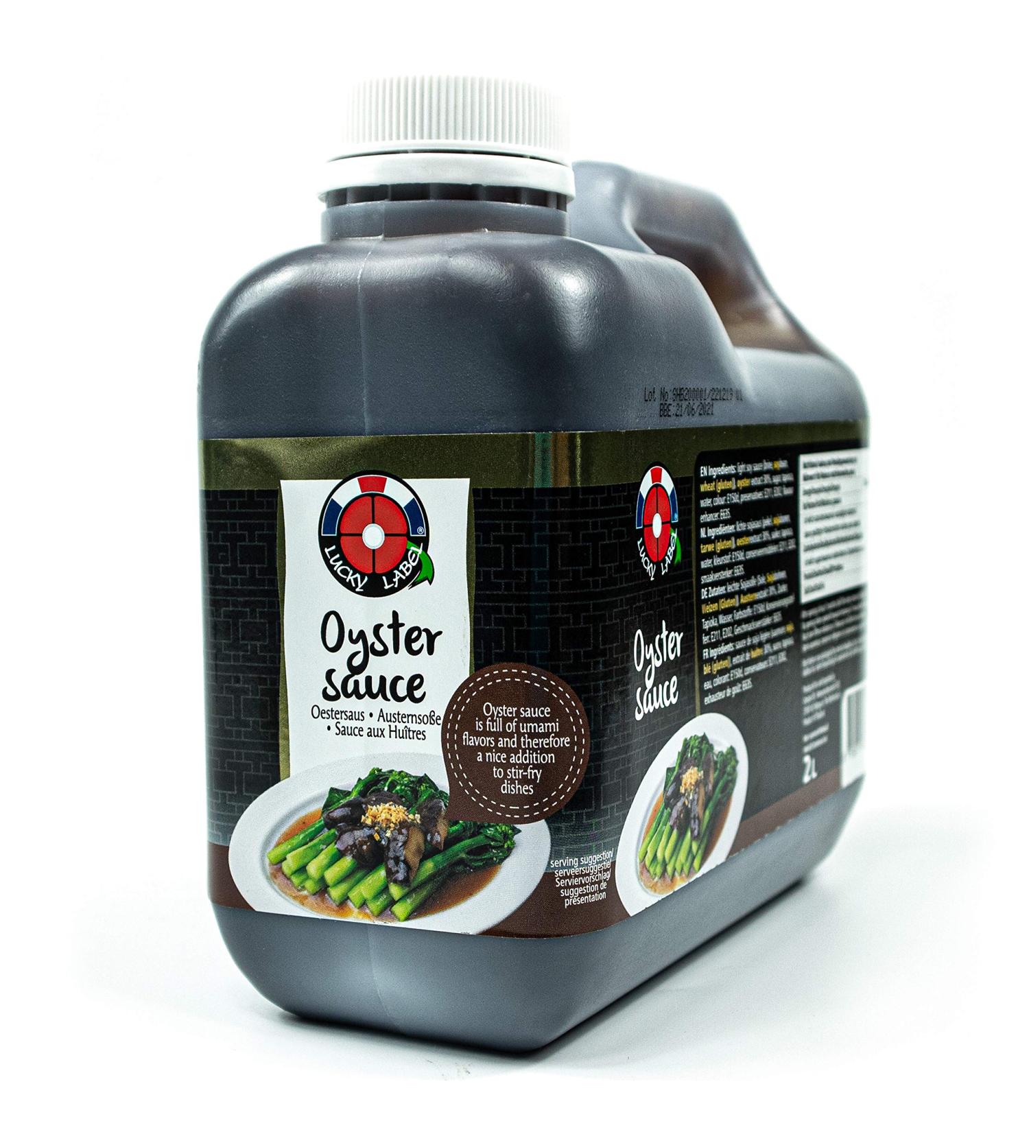 Buy Lucky Label Premium Oyster Sauce 2L from Thailand - Authentic Flavor for Cooking & Marinades - Buy Online on GoSupps.com