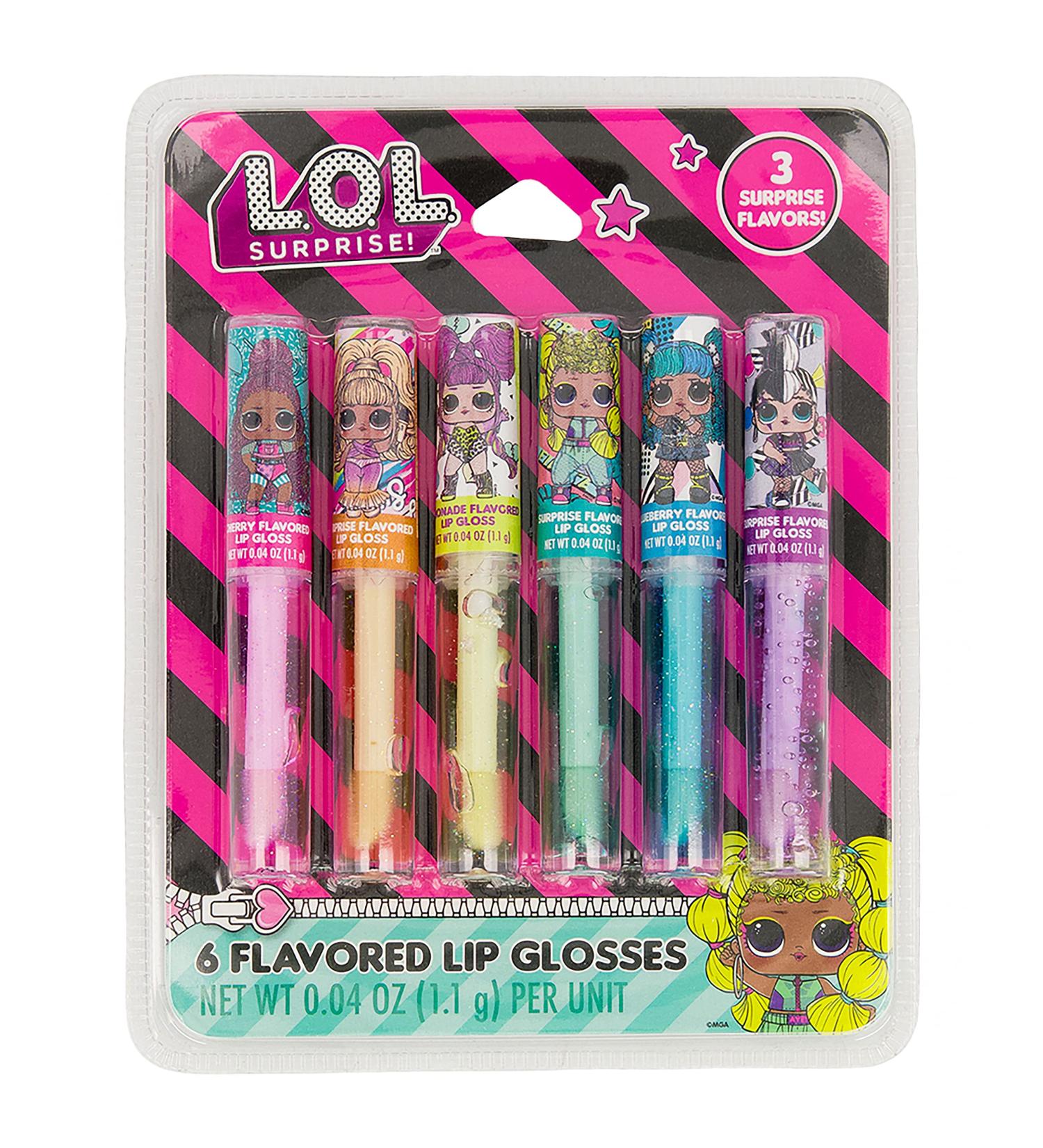 LOL Surprise 6 Piece Lip Gloss Set - Fun and Colorful Beauty Collection - Buy Online on GoSupps.com