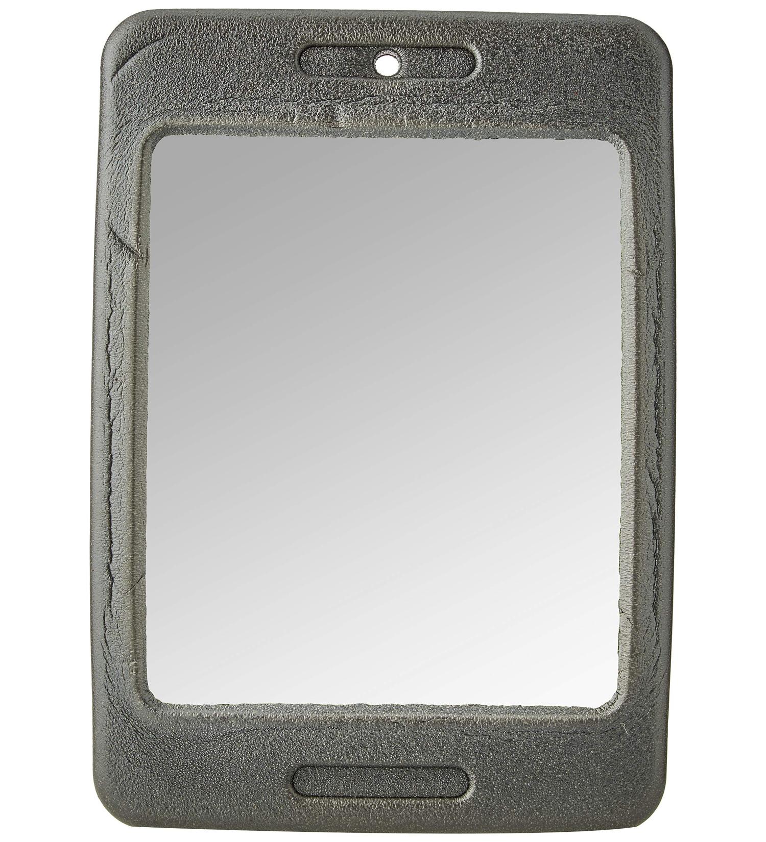 Sibel Shockproof Mirror - Black | Pack of 1 - Impact Resistant Design - Buy Online on GoSupps.com