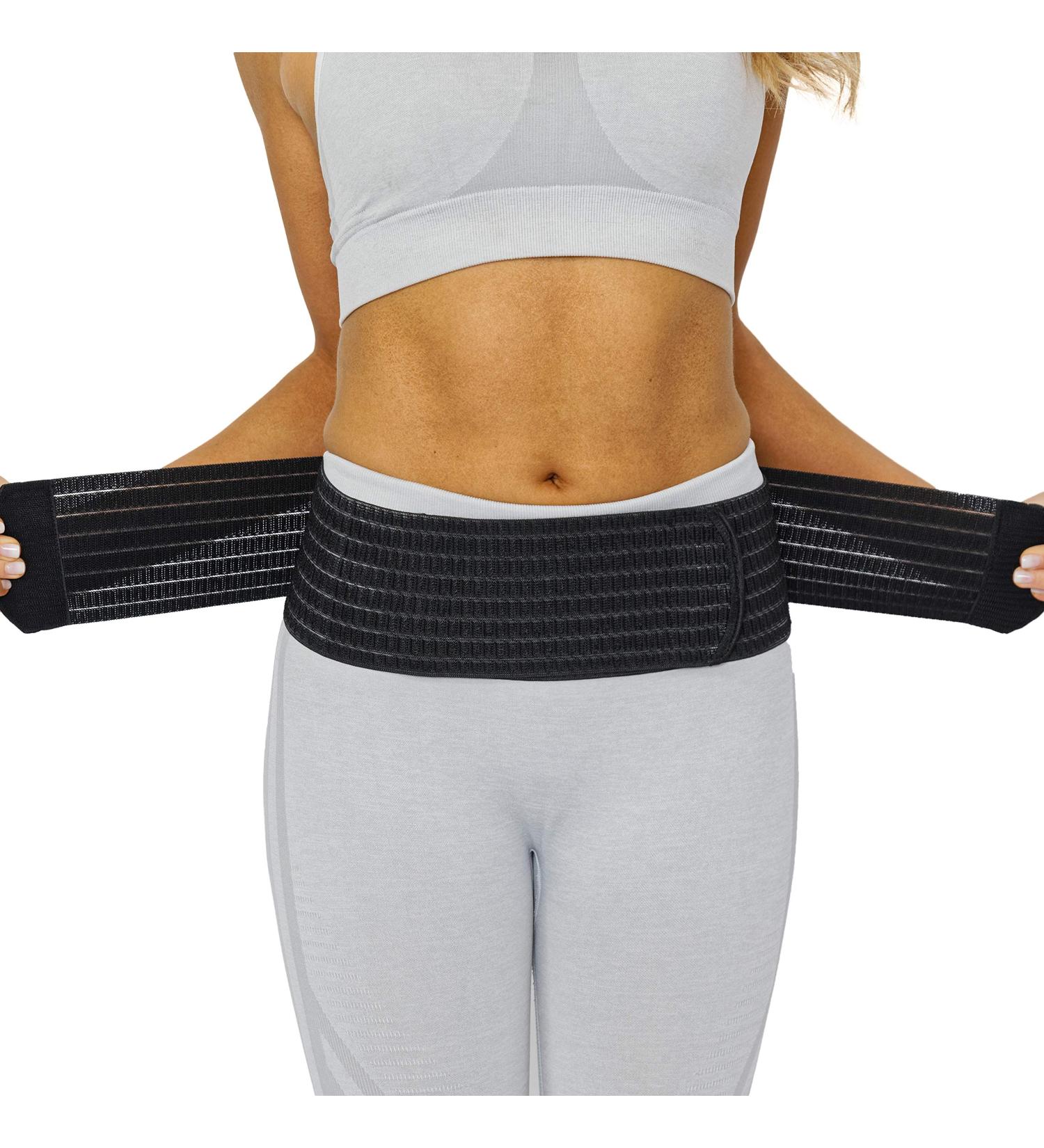 NeoTech Care 3-in-1 Maternity Pregnancy Support Postpartum Belly Wrap - Black - Large Size - Buy Online on GoSupps.com