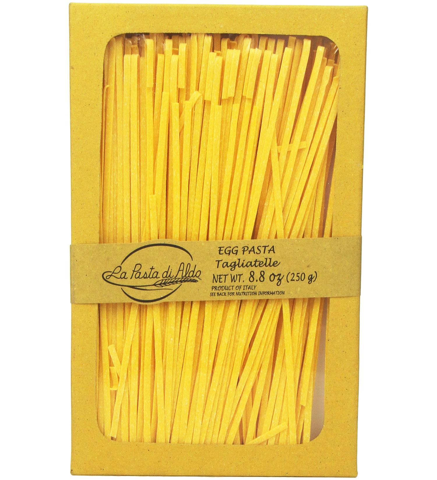 La Pasta Di Aldo Tagliatelle Egg Pasta 8.8 oz - Authentic Italian Pasta - Pack of 1 - Buy Online on GoSupps.com