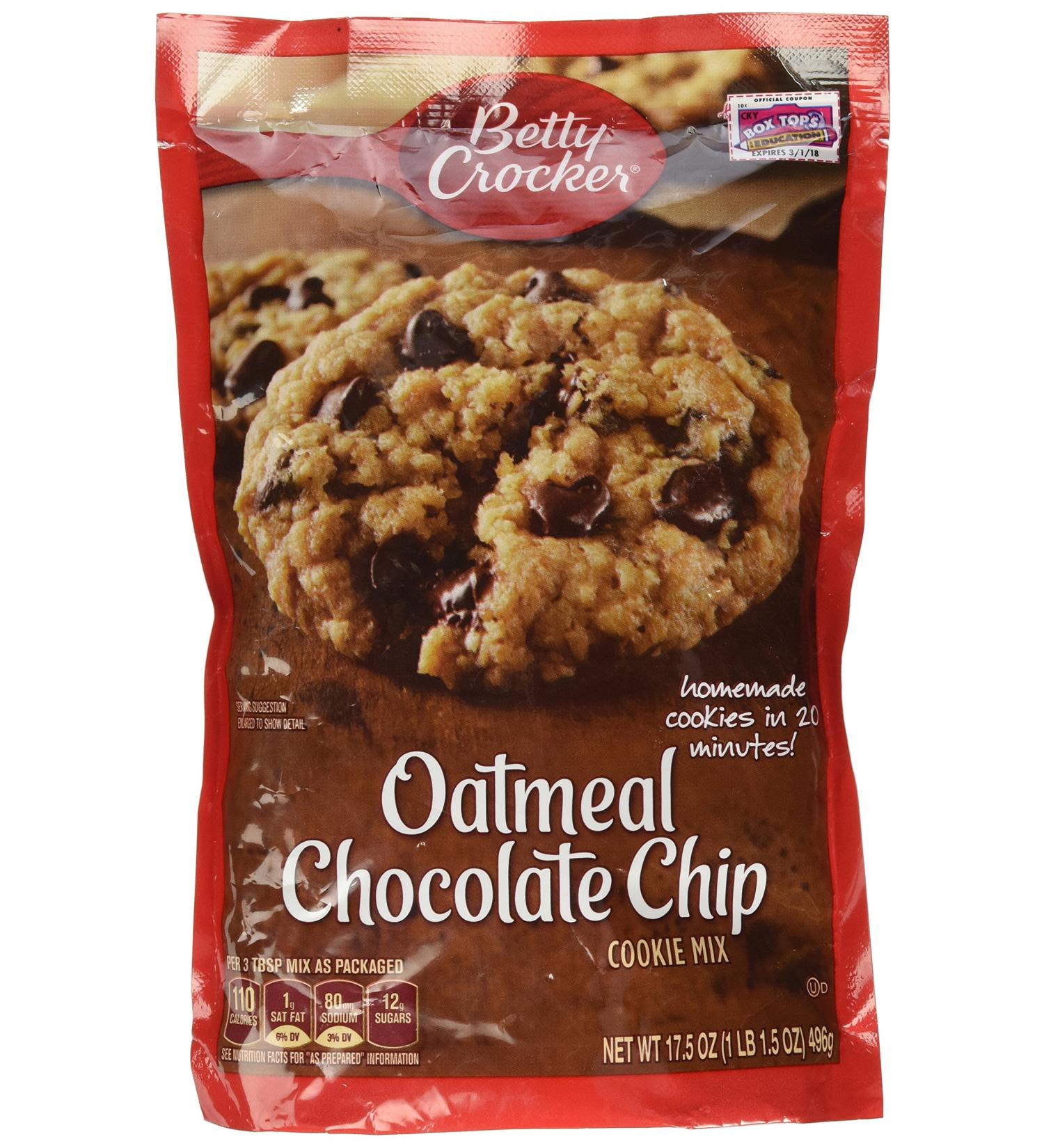 Betty Crocker Oatmeal Chocolate Chip (496g) - Buy Online on GoSupps.com