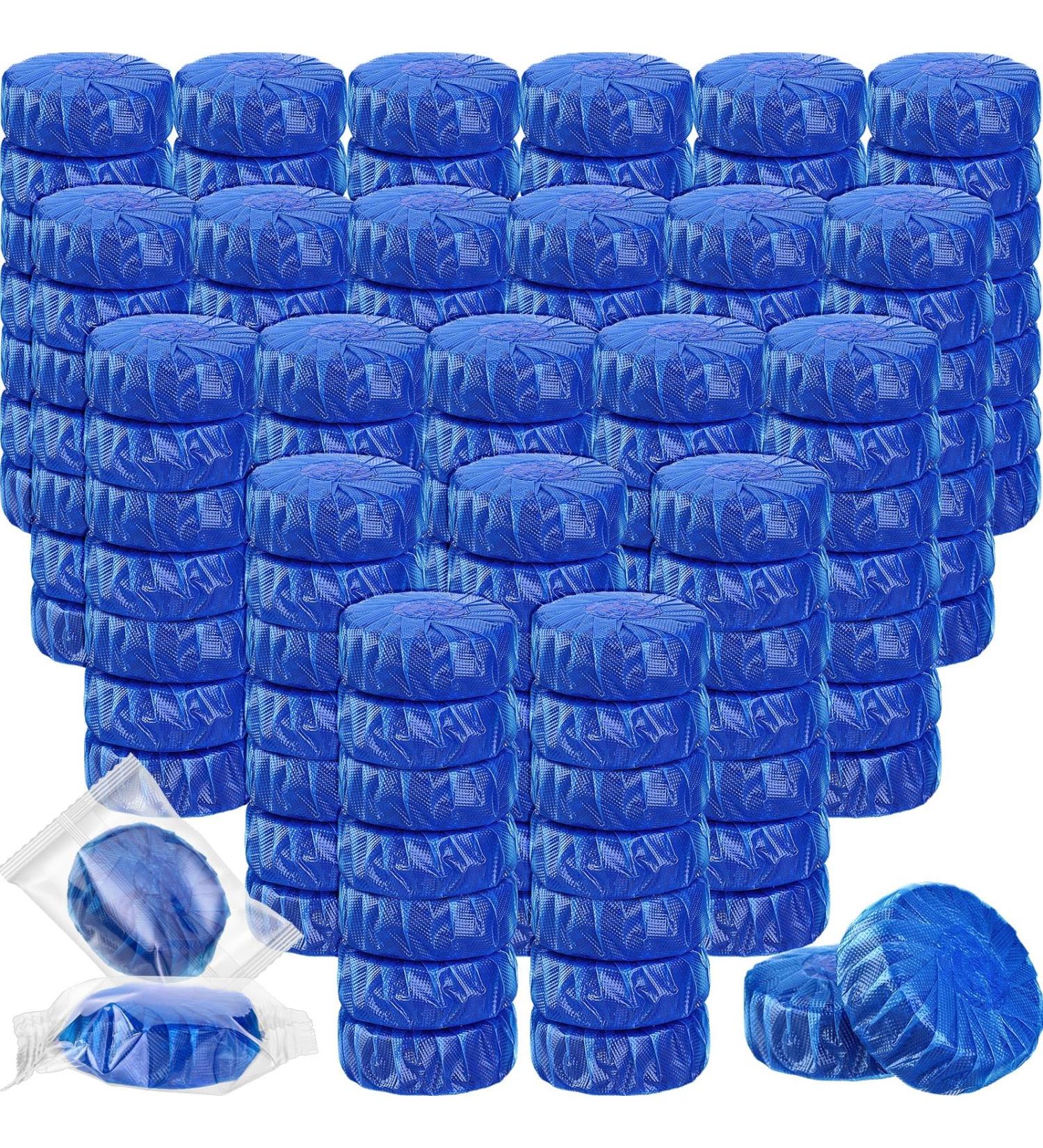 Buy Qualirey 100 Pack Automatic Toilet Bowl Cleaner Tablets - Long Lasting Blue Toilet Tank Tablets for International Shipping - Buy Online on GoSupps.com