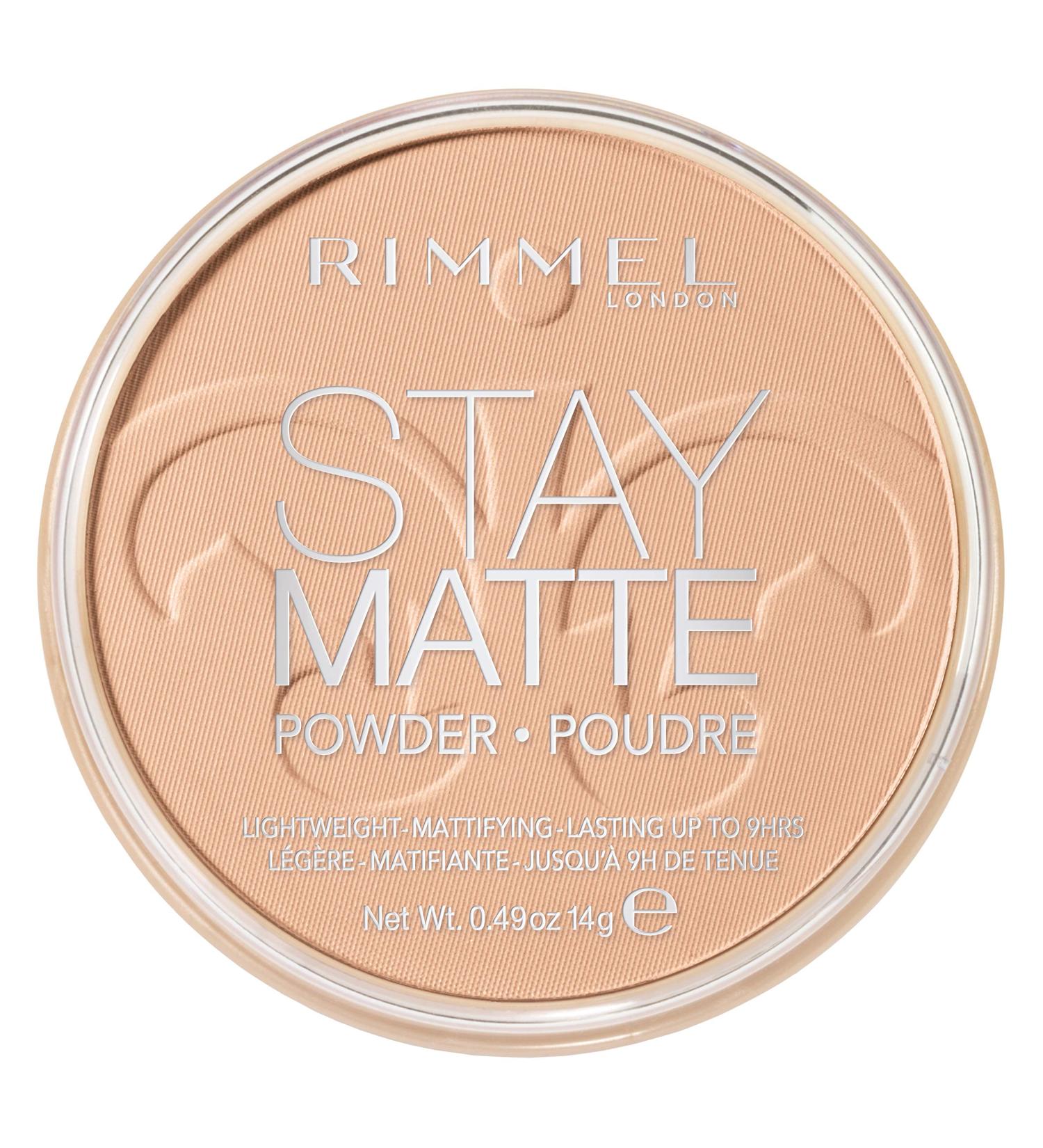 Rimmel London Stay Matte Pressed Powder 005 Silky Beige 14g - Pack of 1 - Buy Online on GoSupps.com