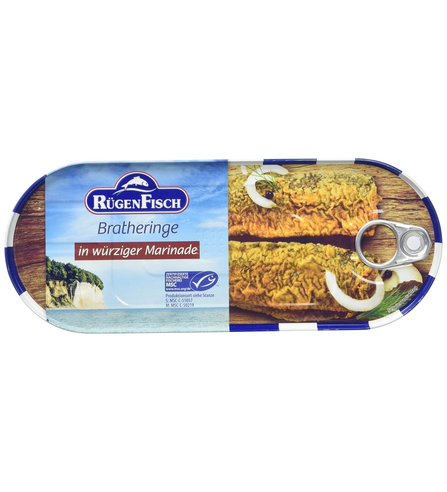 R genfisch fried herring in spicy marinade (500 g) 1
