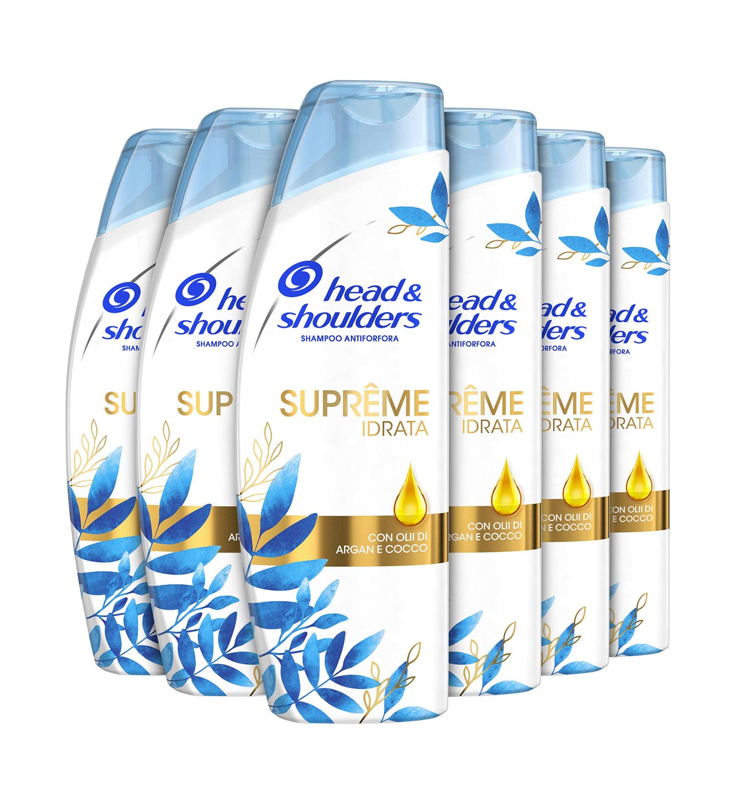 Head & Shoulders Anti-Dandruff Shampoo 6 x 225g - Buy Online on GoSupps.com