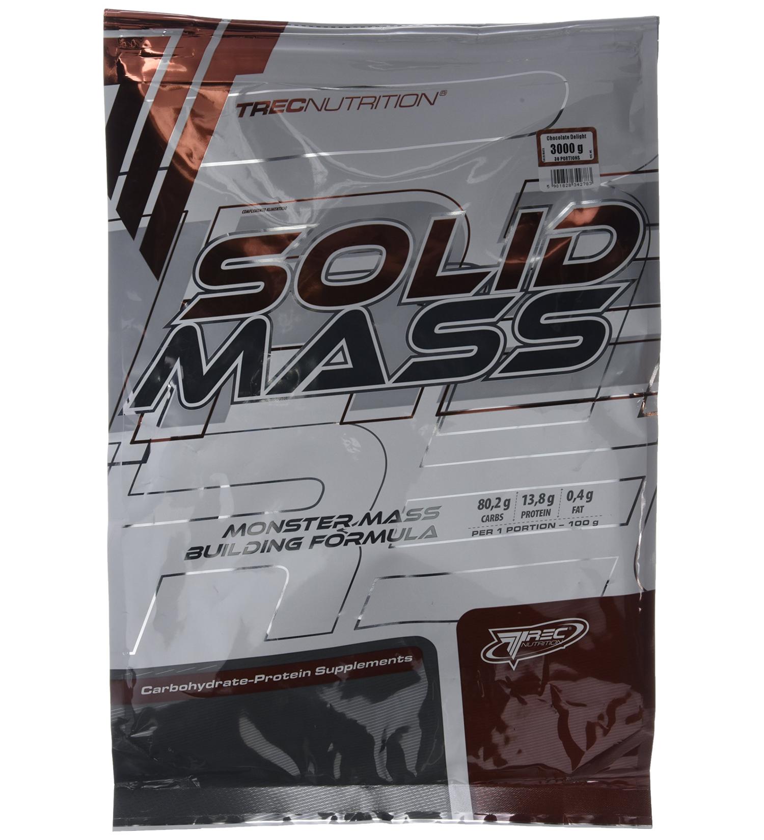 TREC Nutrition Solid Mass Chocolate 3000 g - Buy Online on GoSupps.com