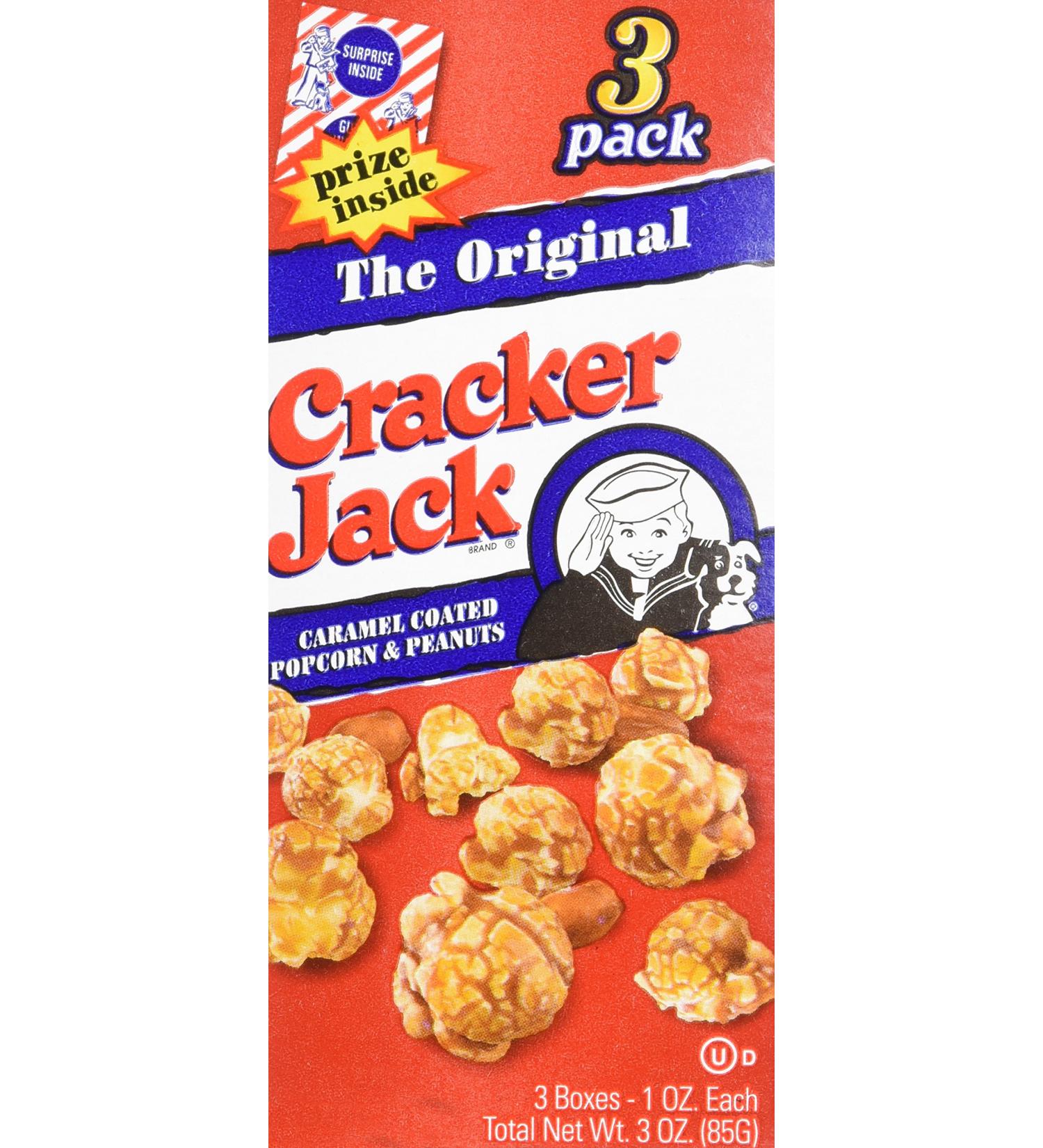 Cracker Jack Original Popcorn Caramel 1oz Boxes (Pack of 6) - Buy Online on GoSupps.com