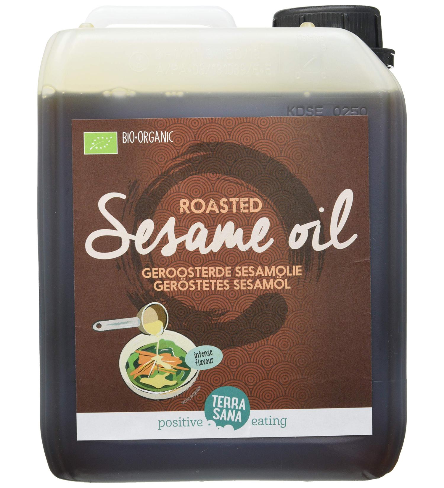 TERRASANA Roasted Sesame Oil 2.5L - Premium Quality International Shipping Available - Buy Online on GoSupps.com
