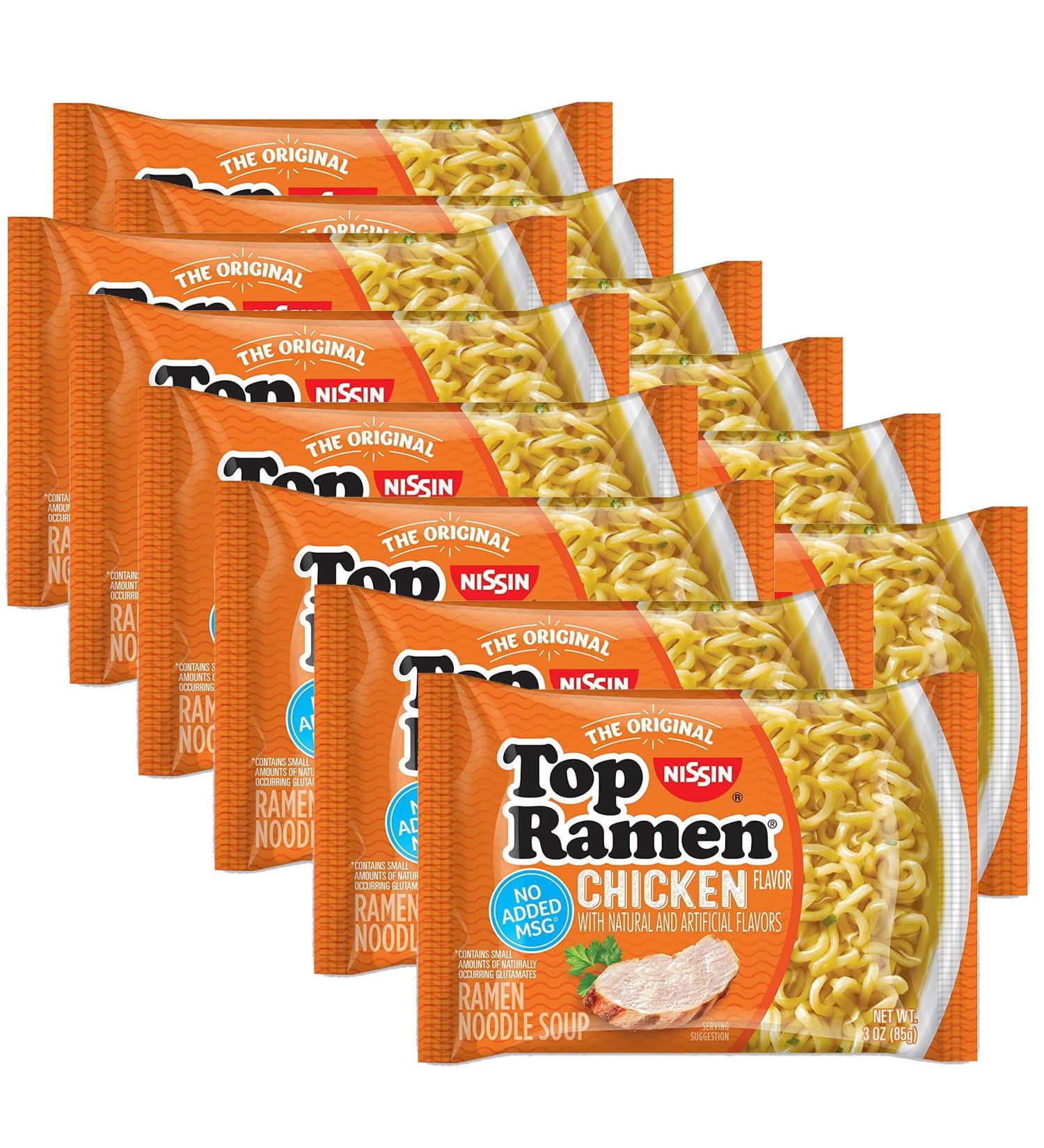 Top Ramen Noodles Chicken 85g (12-Pack)
