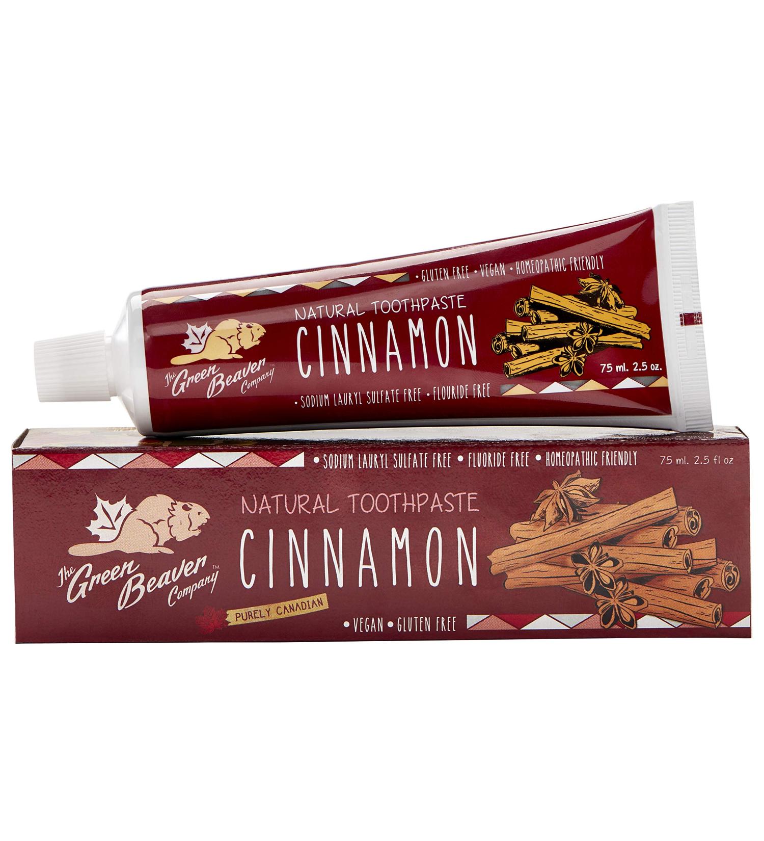 GREEN BEAVER Cinnamon Toothpaste, 75 ML