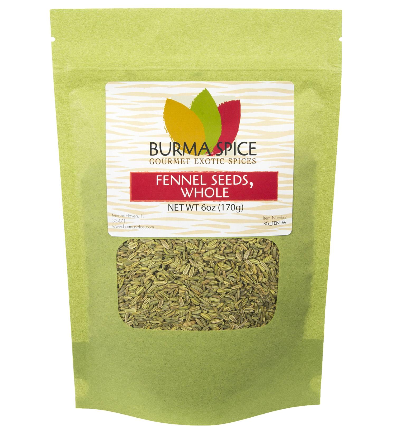 Fennel Seeds 6 oz | The Fish Herb | Perfect for Indian Curries & Masalas - Buy Online on GoSupps.com