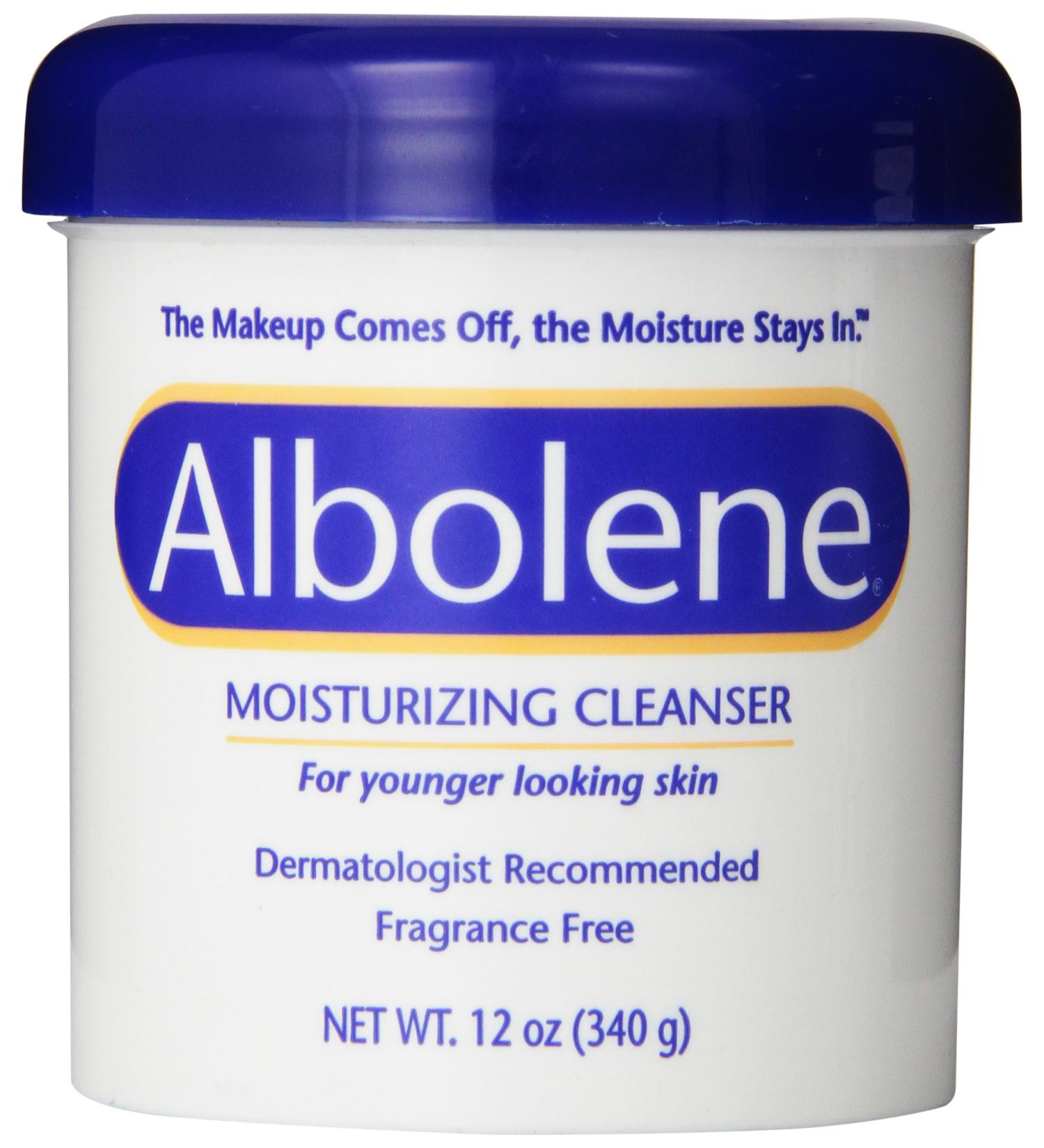 Albolene Moisturizing Cleanser Fragrance Free 12 oz (Pack of 2) Unscented 12 Ounce (Pack of 2)