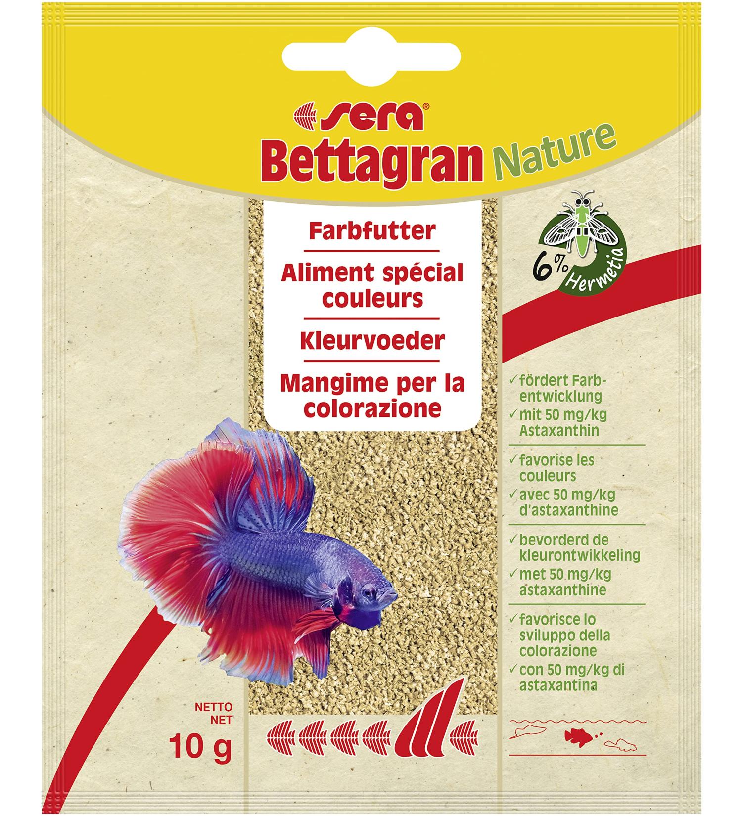 Fulgi pesti ornamentali - SERA - Bettagran 10 g - Buy Online on GoSupps.com