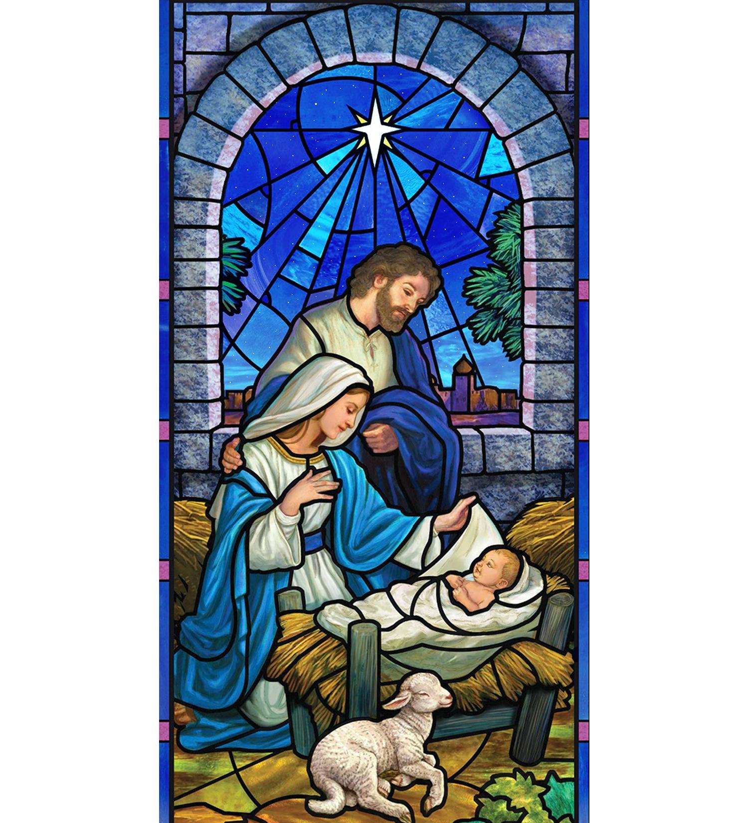 KoKoWill Christmas Church Banner Diamond Painting Kit | 5D DIY Round Full Drill Resin Beads Art Set for Adults | 11.81 x 19.69inches - Buy Online on GoSupps.com