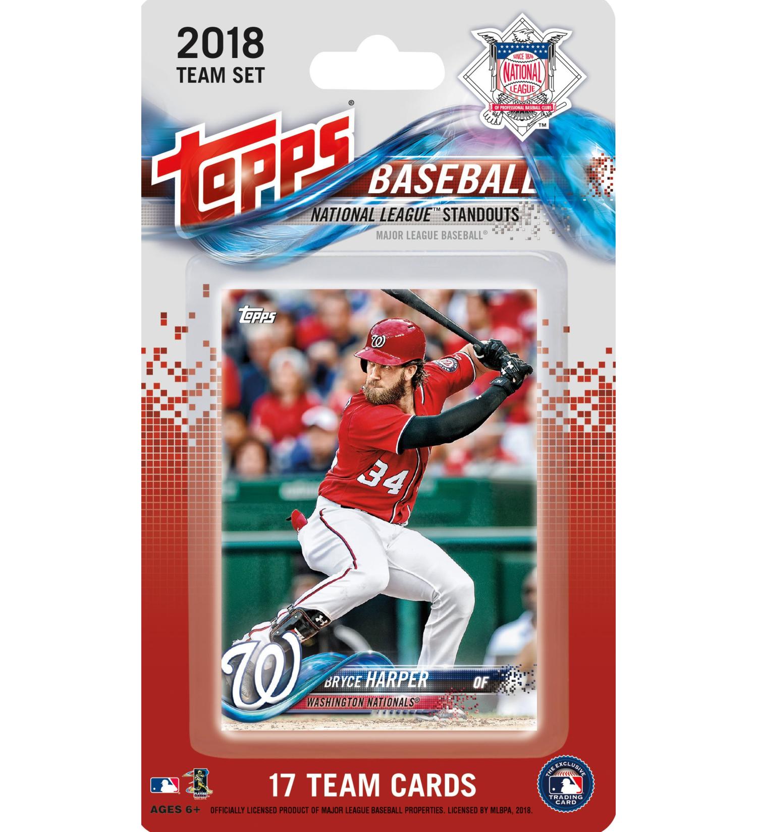 2018 Topps National League All Stars Limited Edition 17 Card Set with Harper, Kershaw, Posey & Scherzer - Buy Online on GoSupps.com