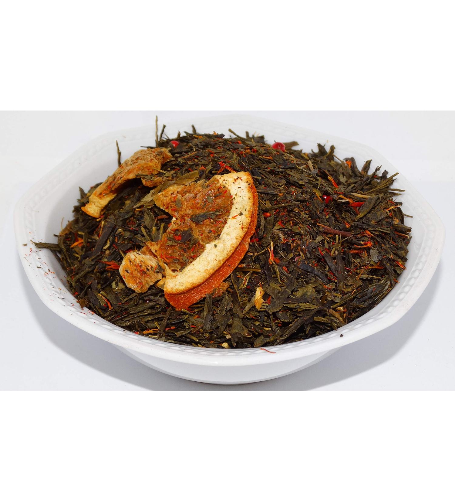  AMA-Feinkost Sencha fir green tea flavored (100g) - Buy Online on GoSupps.com