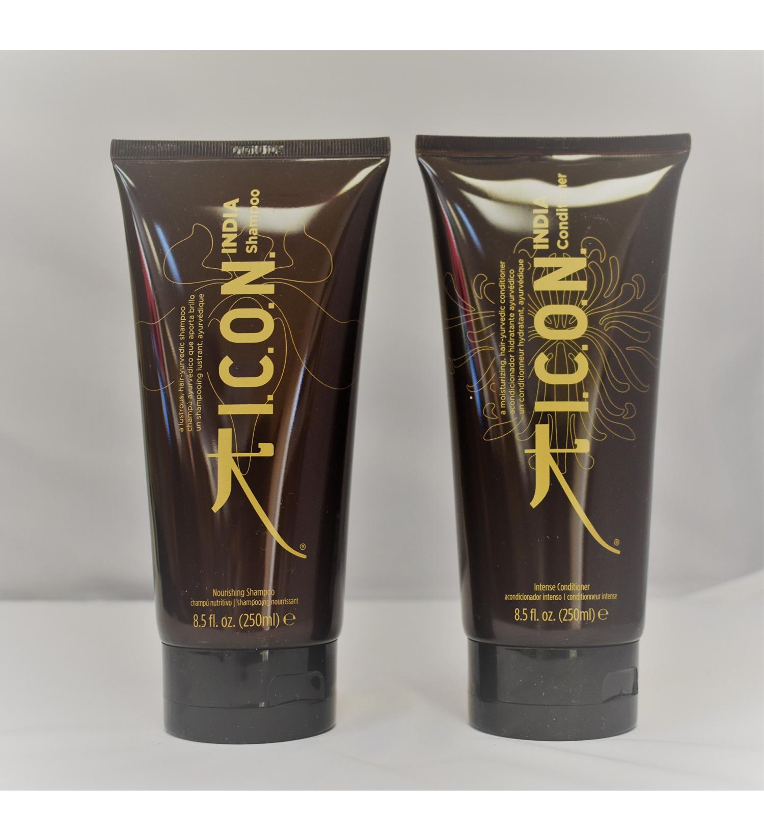 K.I.C.O.N. India Shampoo & Conditioner 8.5 fl oz DUO