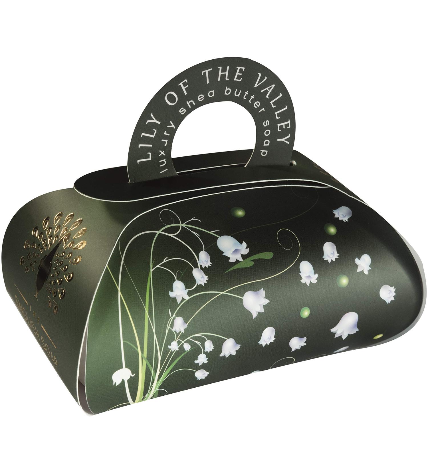 The English Soap Company Large Gift Bag Bath Soap Lily of the Valley 260g - Buy Online on GoSupps.com
